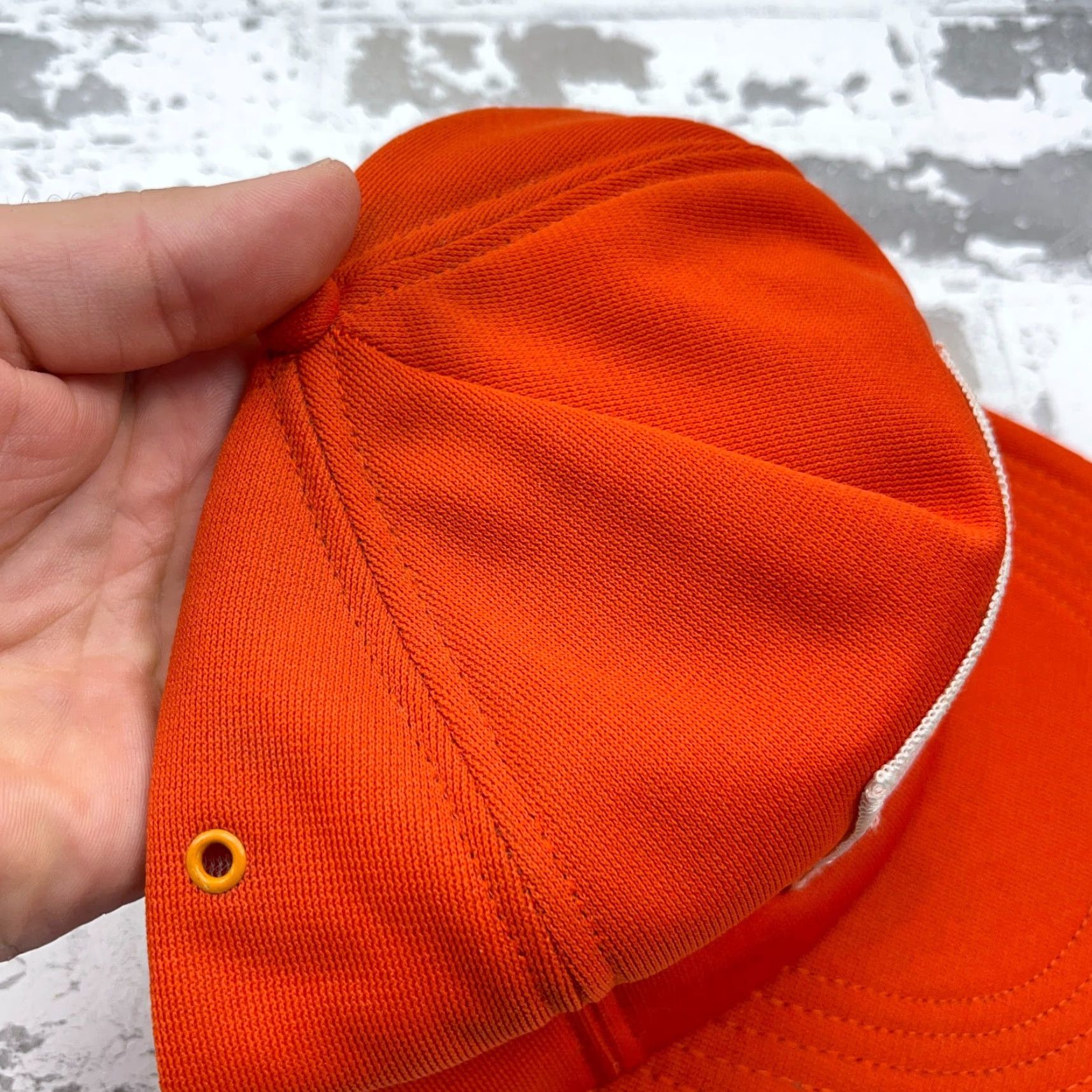Vintage VINTAGE Dyna Systems Trucker Hat CapMade In USA 80s Orange Mining Coal USA Hat Men One Size Adjustable Cotton Polyester Twill 80s Retro Logo Size ONE SIZE - 5 Thumbnail