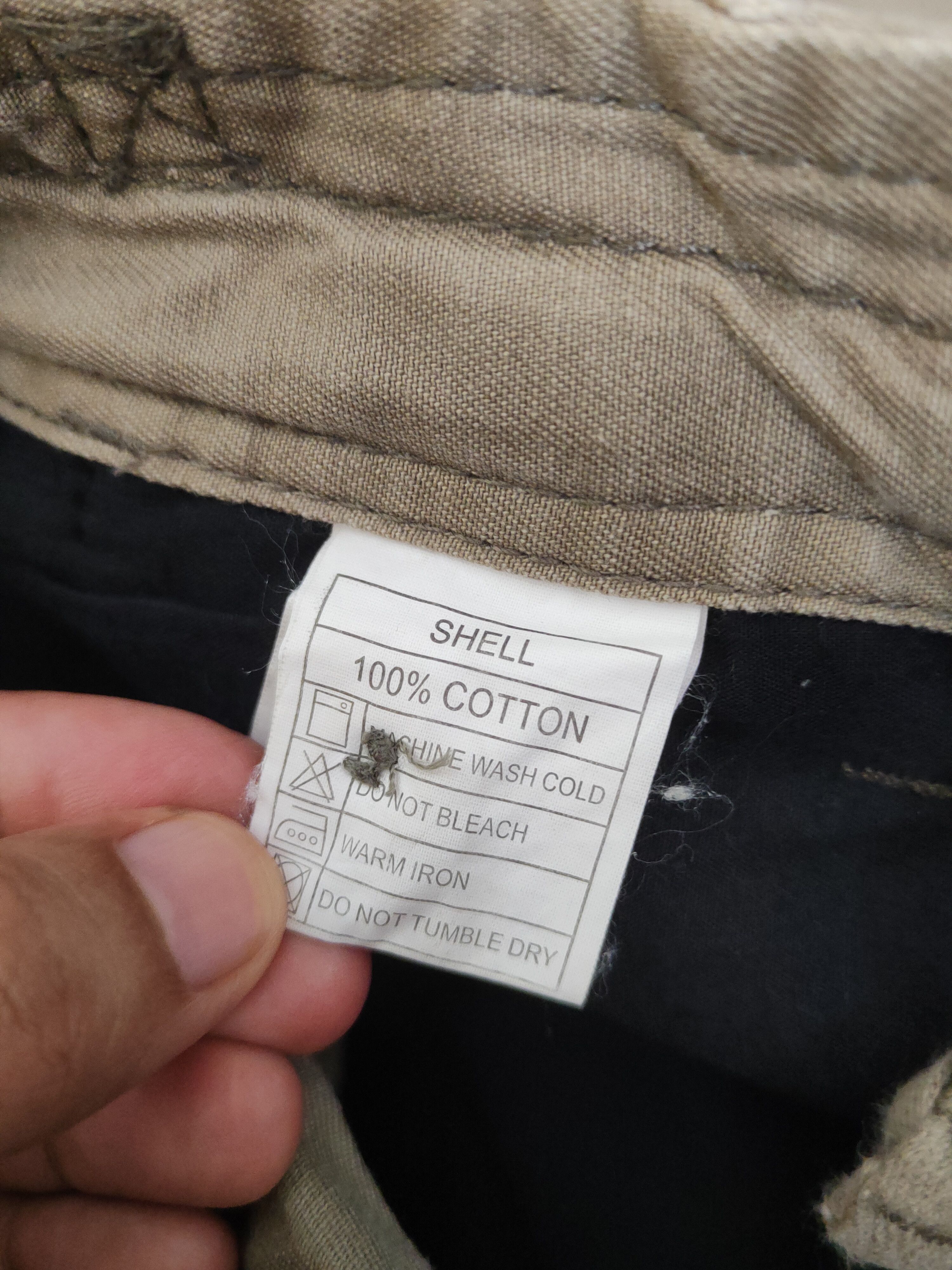 Japanese Brand DL Jungle Storm Olive Faded Multipocket Cargo Pants #450 Size US 30 / EU 46 - 14 Thumbnail