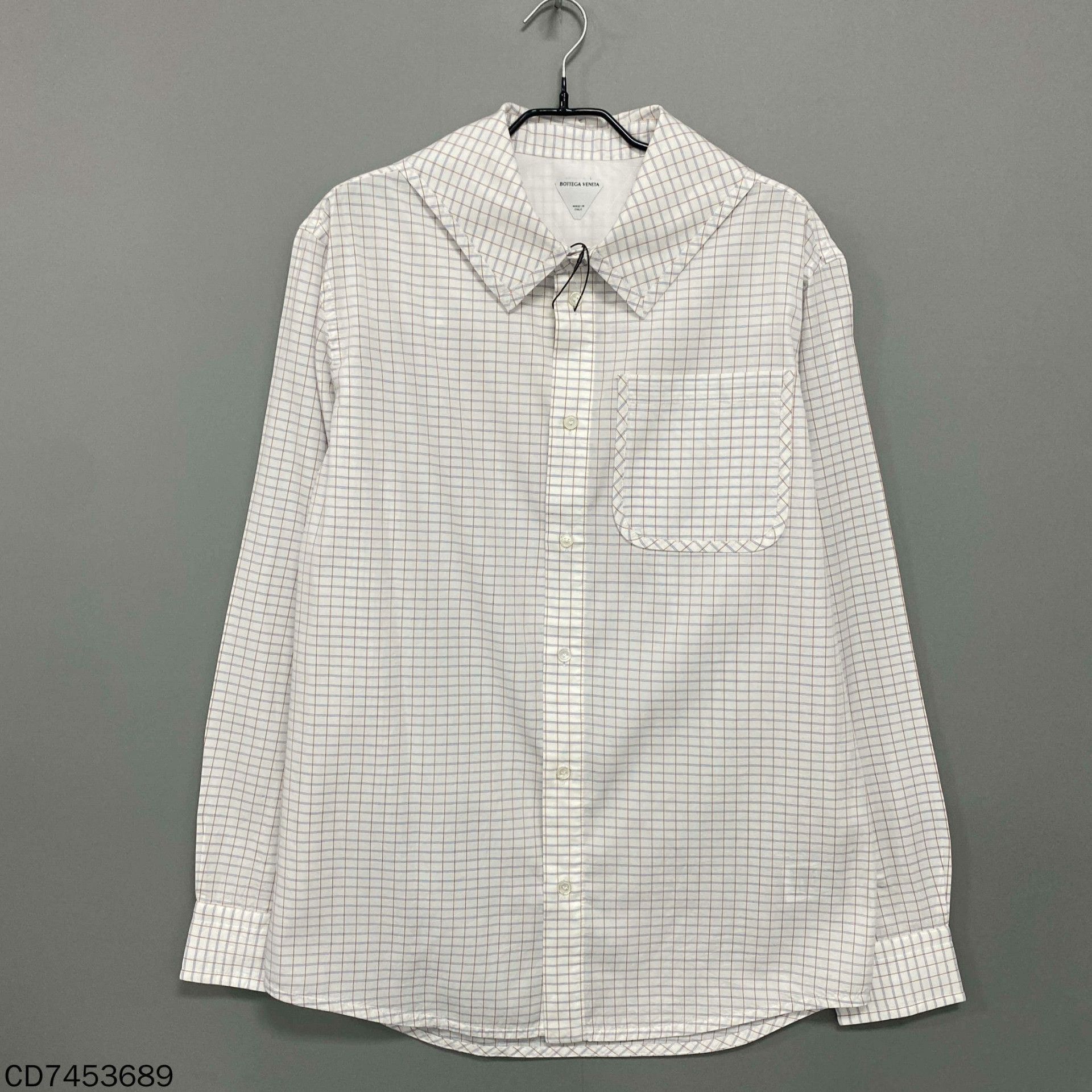 Bottega Veneta Bottega Veneta Plaid White Shirt s Men Size US S / EU 44-46 / 1 - 1 Thumbnail