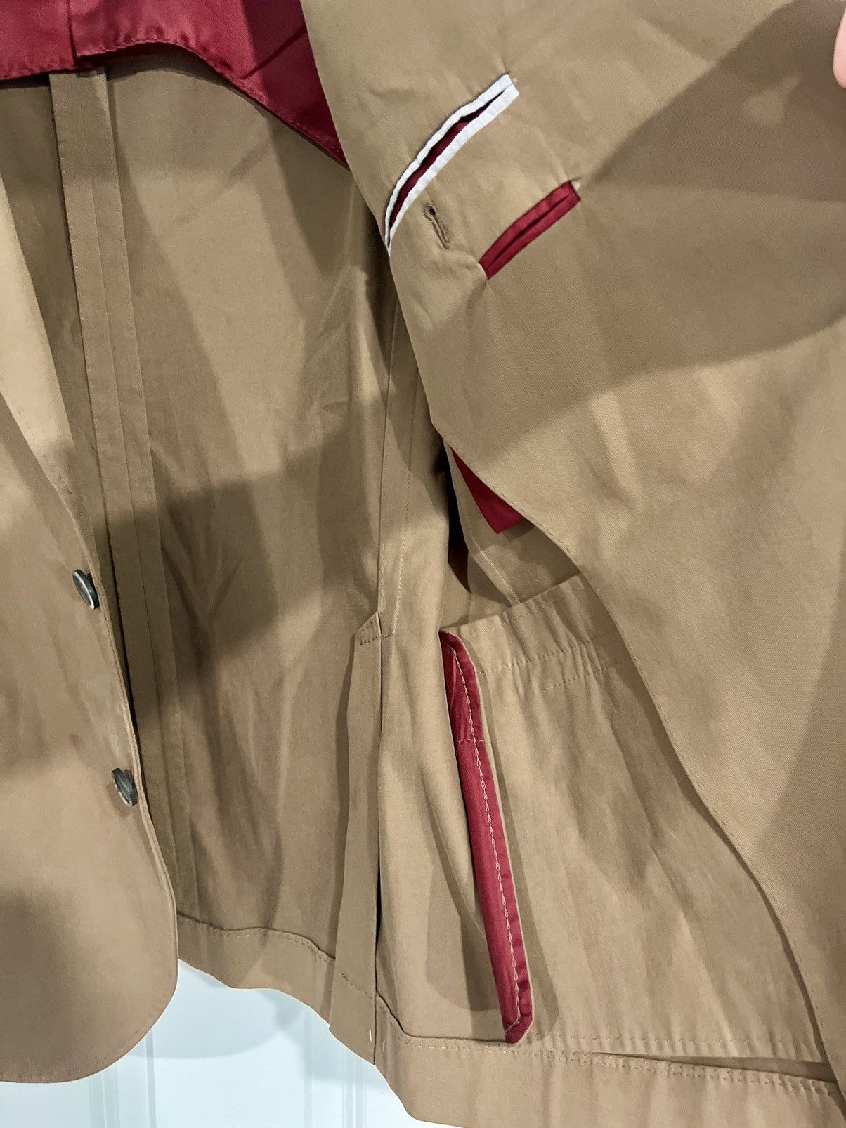 Brunello Cucinelli New Brunello Cucinelli Cashmere/Cotton Peak Lapel blazer Size 42R - 10 Thumbnail