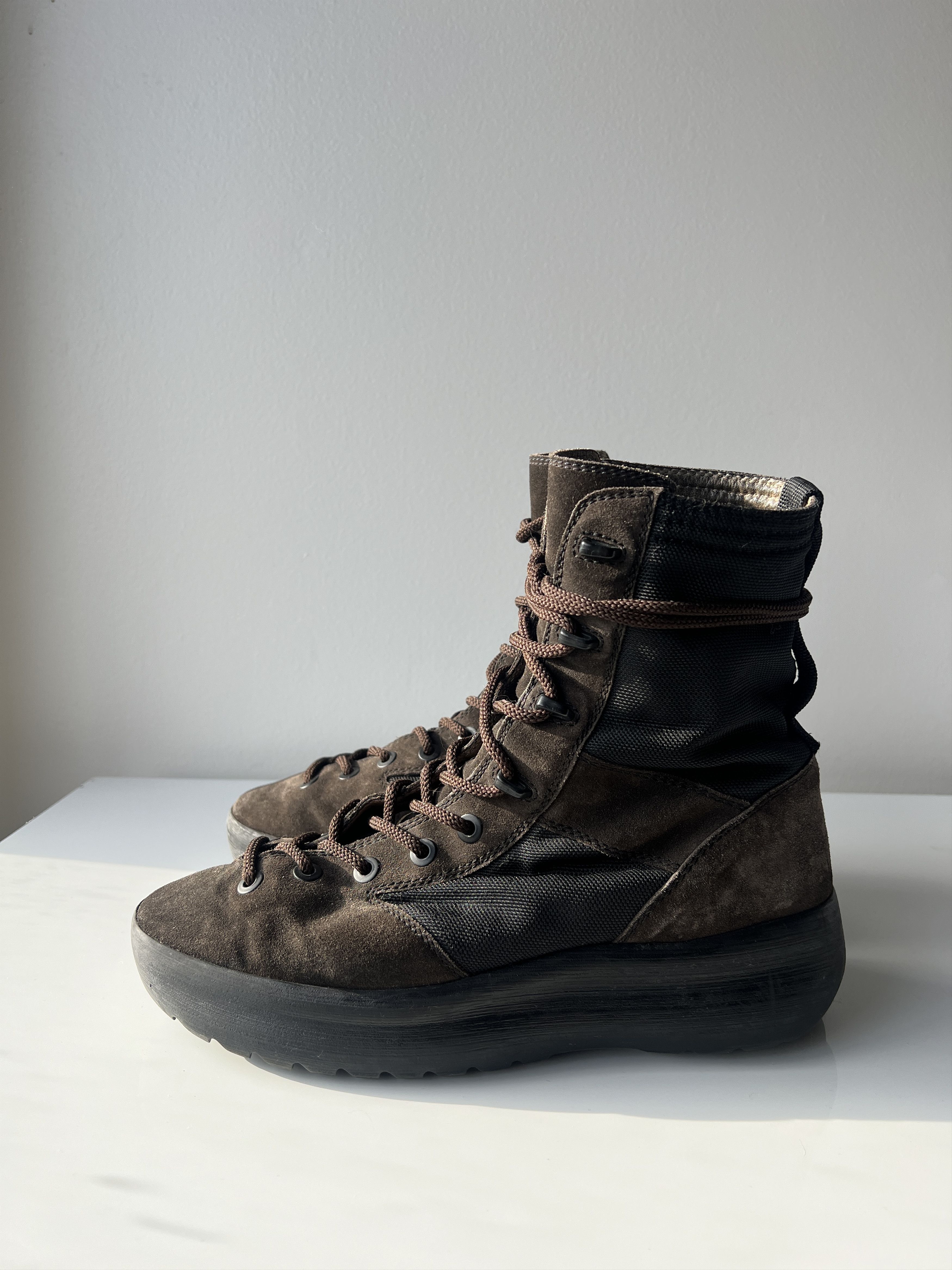 Kanye West YEEZY SAMPLE SEASON 3 COMBAT BOOTS FROM SHOW EXTREMELY RARE! Size US 9 / EU 42 - 2 Thumbnail