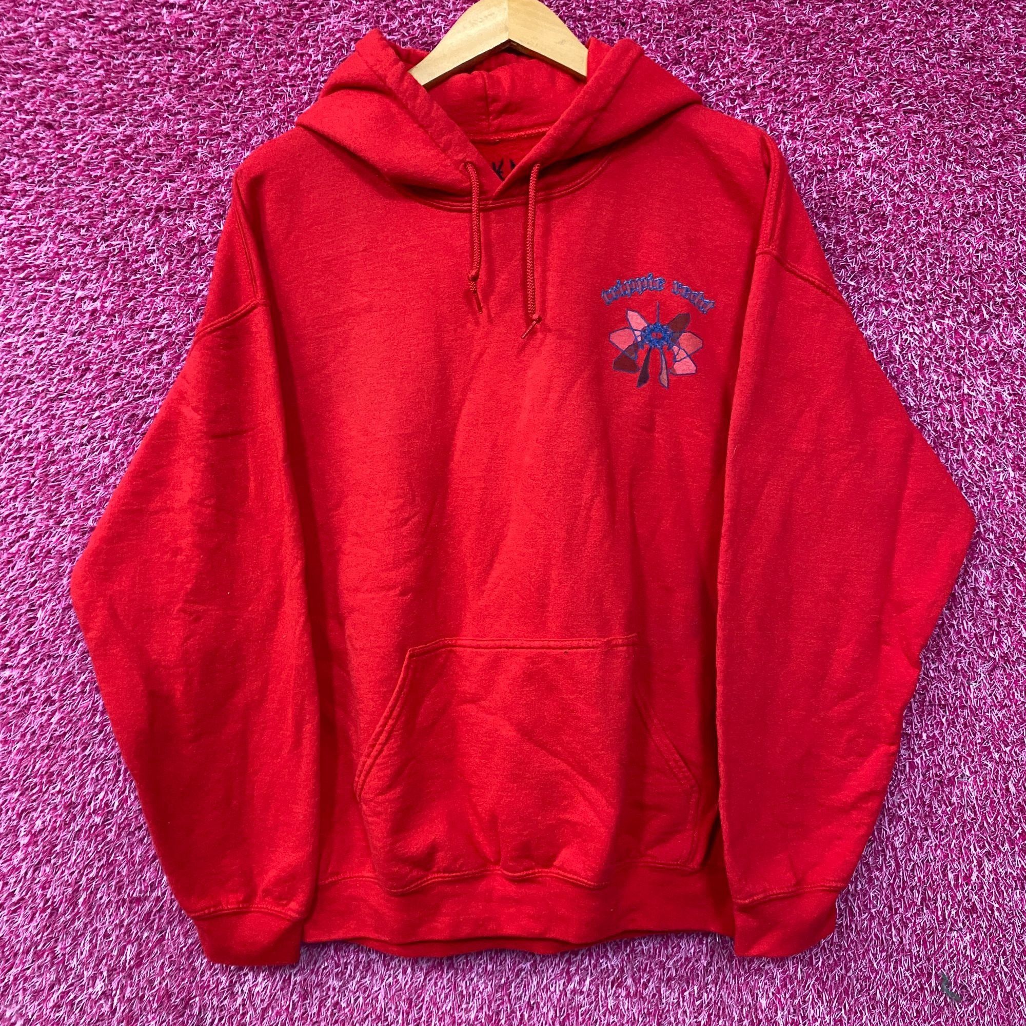 Trippie Redd Triple Red Geometric Embroidered Logo Hip Hop Hoodie Large Size US L / EU 52-54 / 3 - 1 Thumbnail