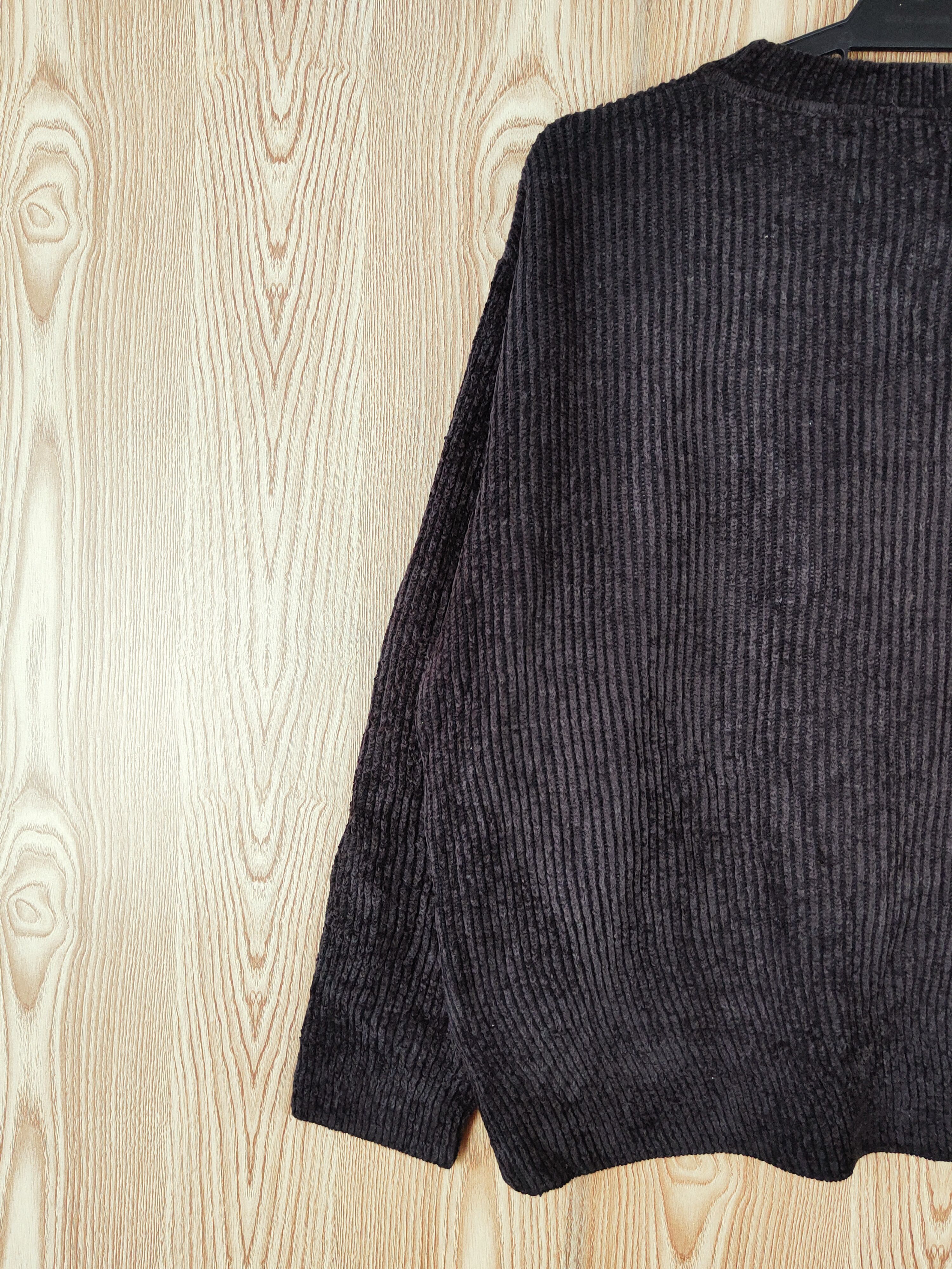 Vintage Masters italy designer Dark Brown Knitwear #W248 Size US M / EU 48-50 / 2 - 8 Thumbnail
