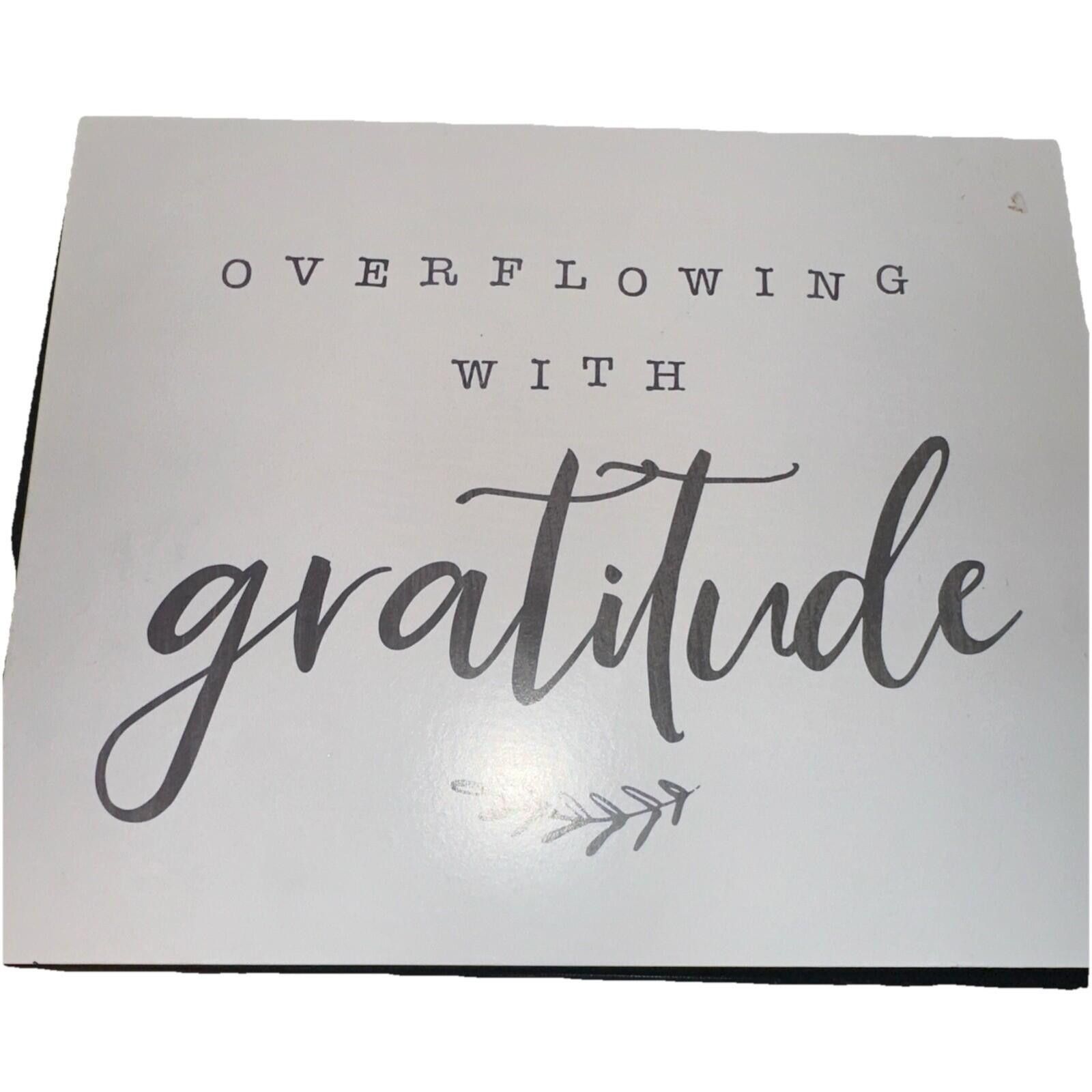 Decree Overflowing With Gratitude Table Decor Size ONE SIZE - 1 Thumbnail