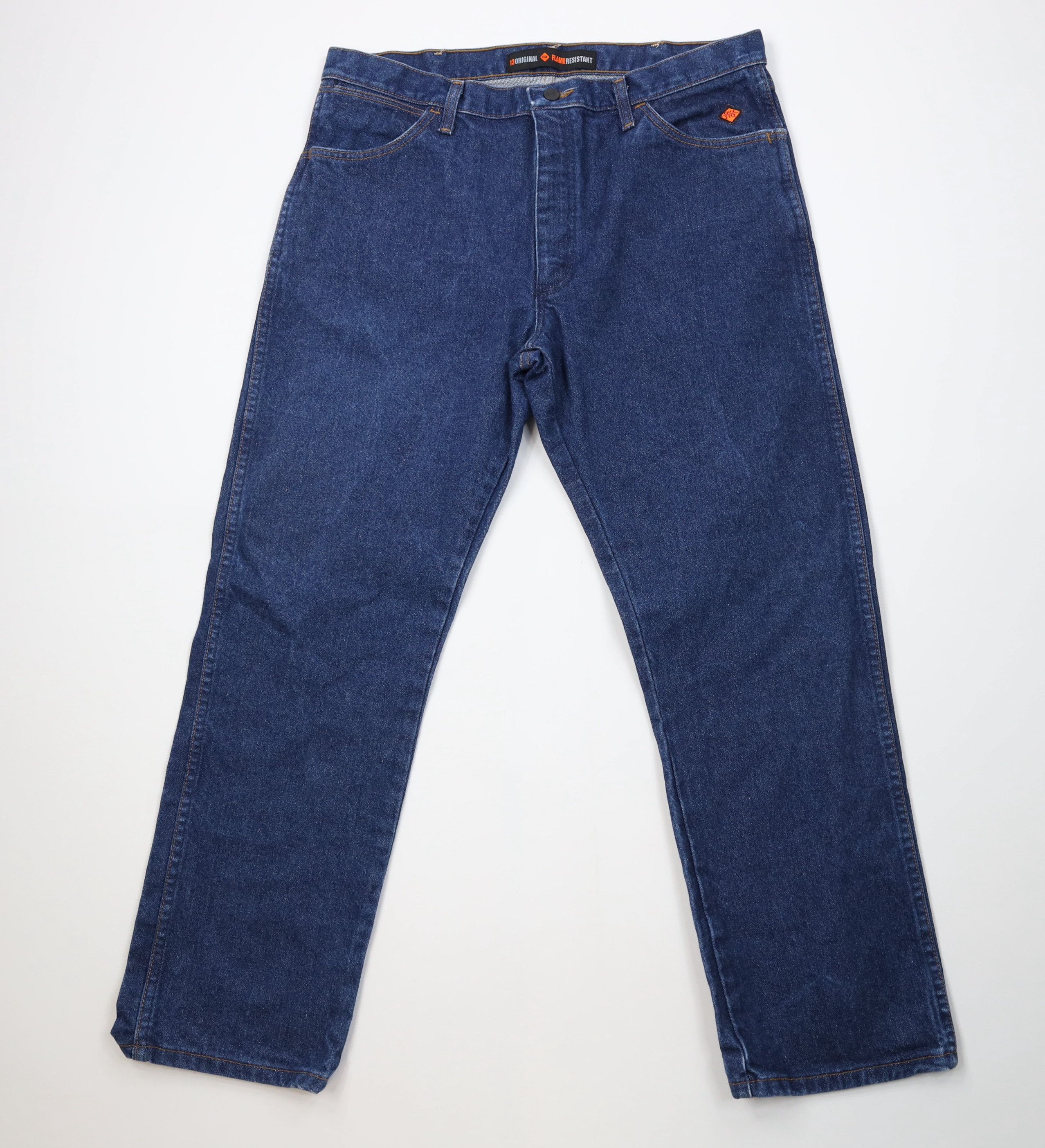 Wrangler Wrangler FR Fire Flame Resistant Bootcut Denim Jeans Size US 36 / EU 52 - 1 Thumbnail