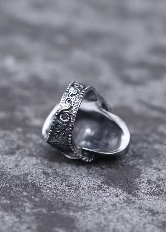 Jewelry Skull Ring Size 7-13 Size ONE SIZE - 5 Thumbnail