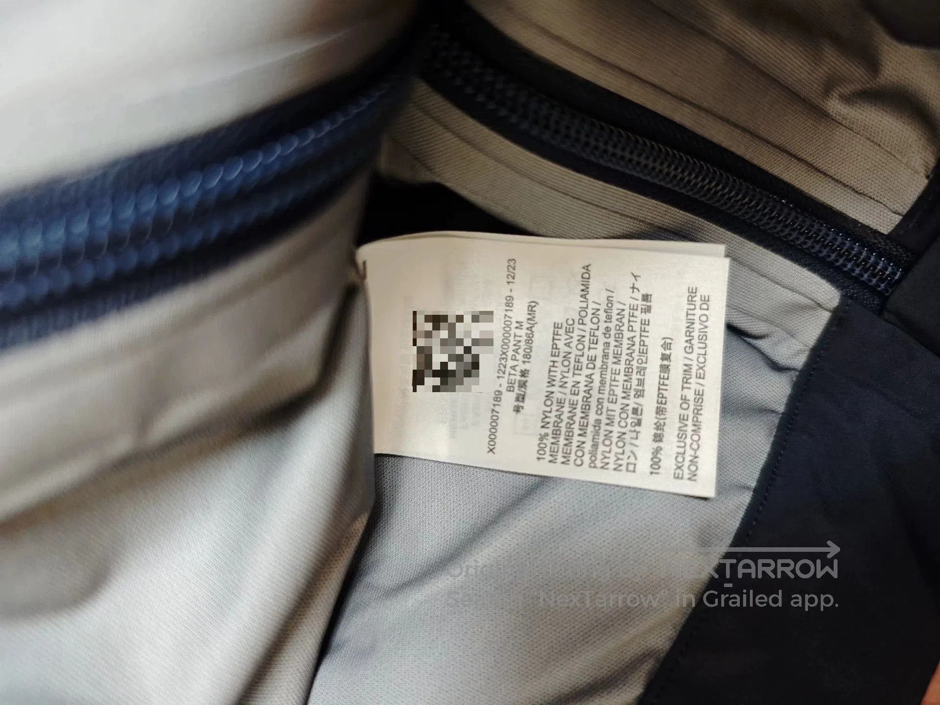 Arc'teryx Arcteryx Men's Beta Pant Waterproof Windproof. Size US 28 / EU 44 - 7 Thumbnail