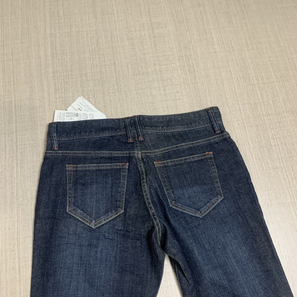 Japanese Brand japanese size 67x72 tight straigh washed denim jean Size US 28 / EU 44 - 8 Thumbnail