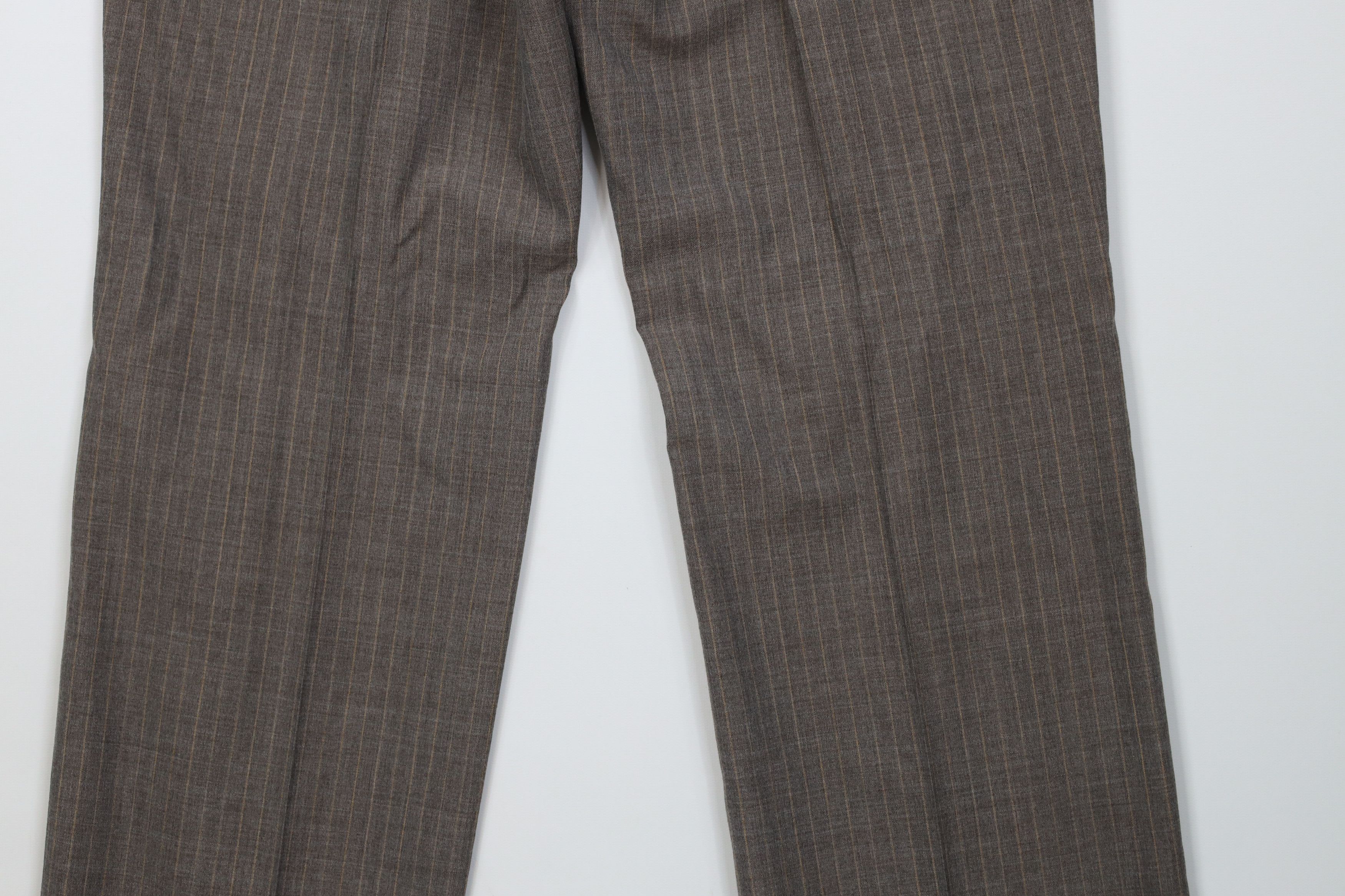 Vintage Vintage 70s Streetwear Knit Striped Wide Leg Chino Pants USA Size US 32 / EU 48 - 13 Thumbnail