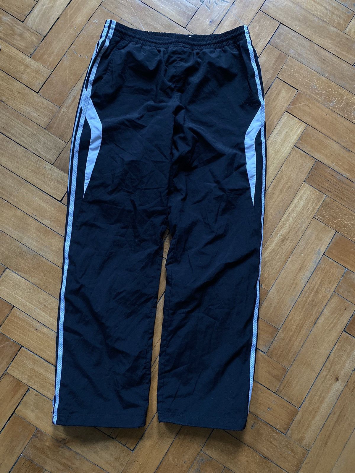 Other Vintage Baggy Adidas Track Pants Wide Leg Fit Size US 32 / EU 48 - 2 Thumbnail