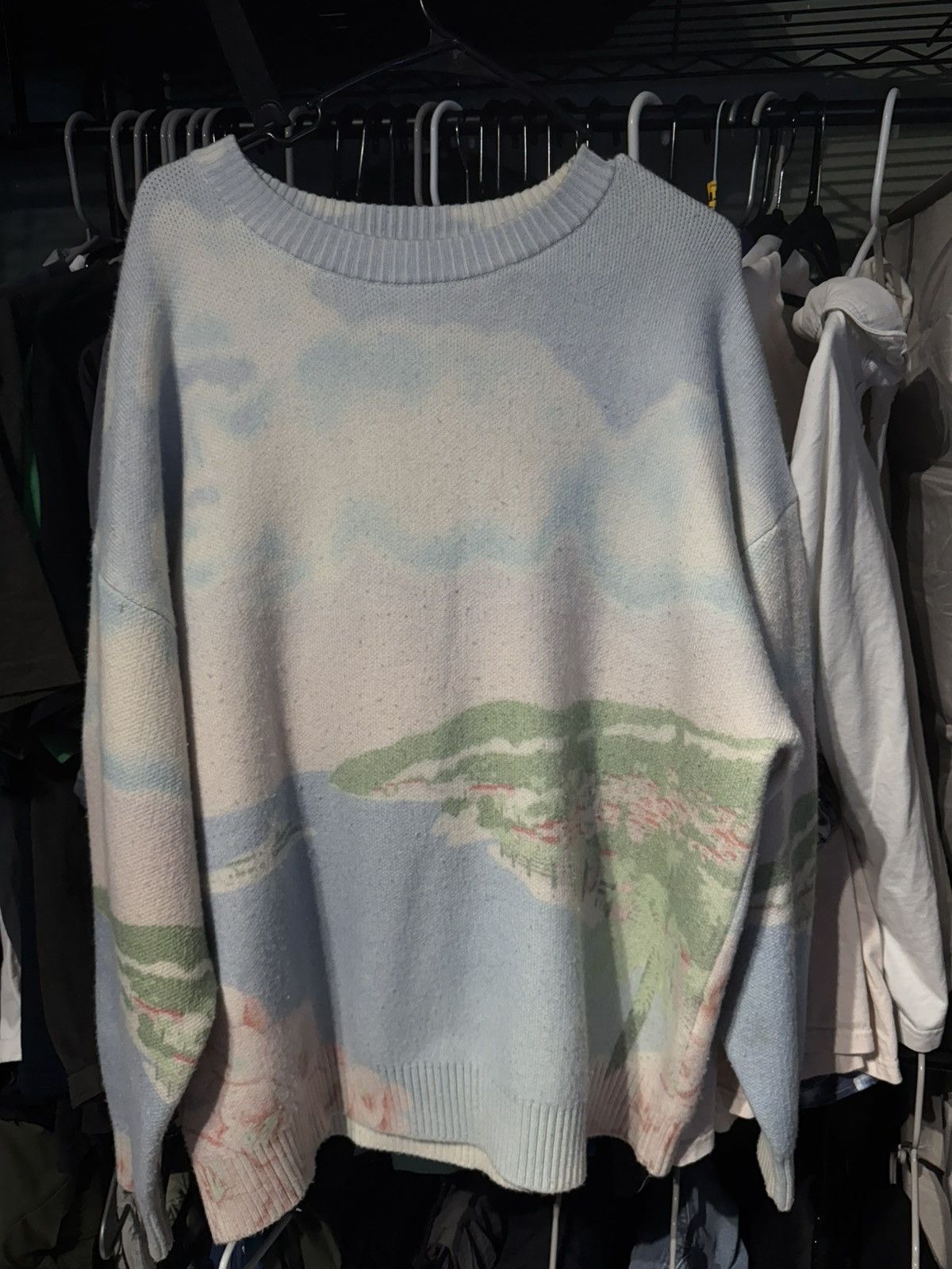 Sneakersnstuff SnS Rivera Printed Crewneck L Size US L / EU 52-54 / 3 - 2 Thumbnail