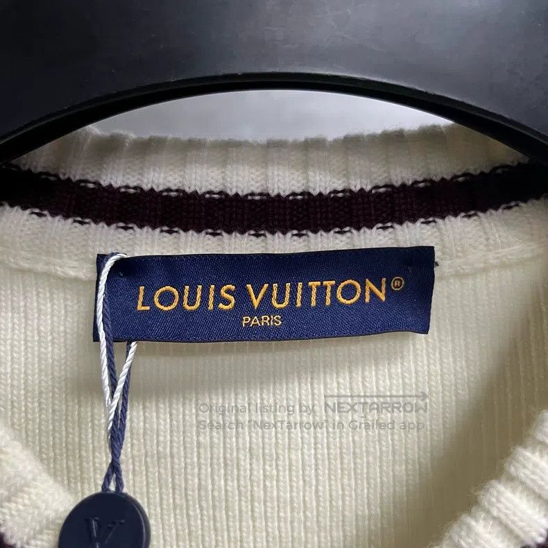 Louis Vuitton Louis Vuitton 24 white trim detail cotton wool waistcoat v Size US M / EU 48-50 / 2 - 2 Thumbnail
