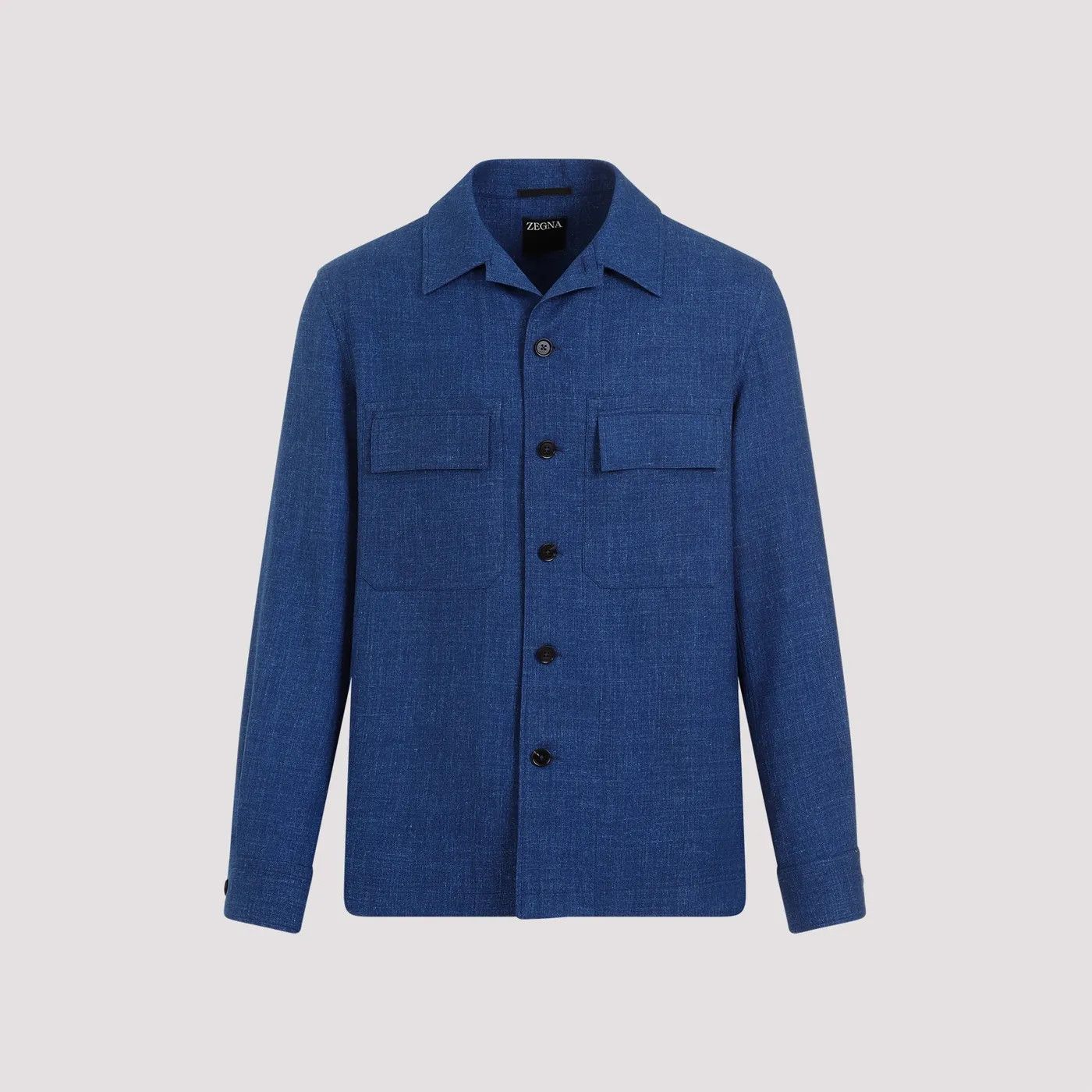Ermenegildo Zegna o1s1rm0425 RUDV60A7 Shirt in Blue Size US XL / EU 56 / 4 - 1 Thumbnail