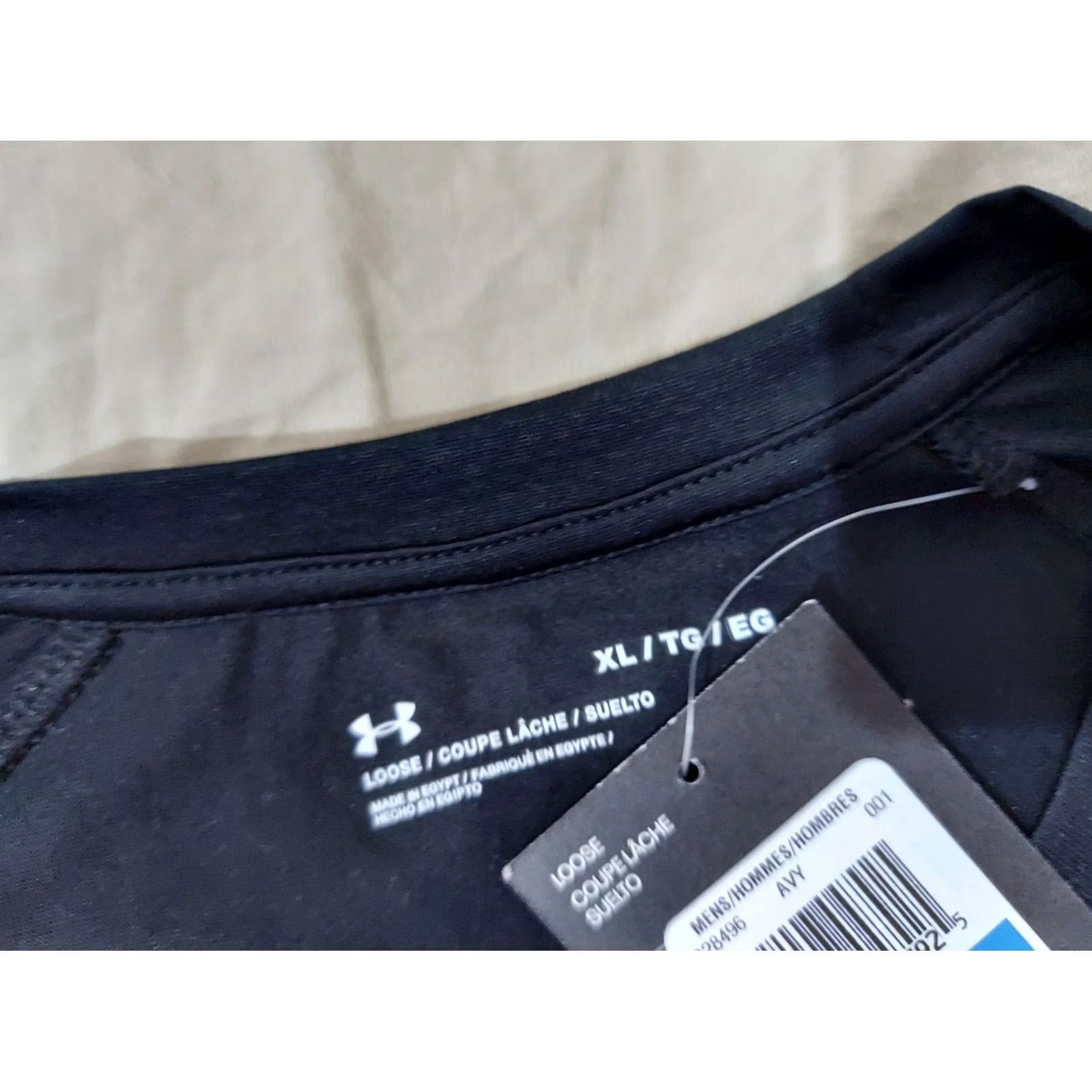 Under Armour Under Armour Shirt XL Black Long Sleeve Mens Athletic Gym Workout T-Shirt Size US XL / EU 56 / 4 - 3 Thumbnail