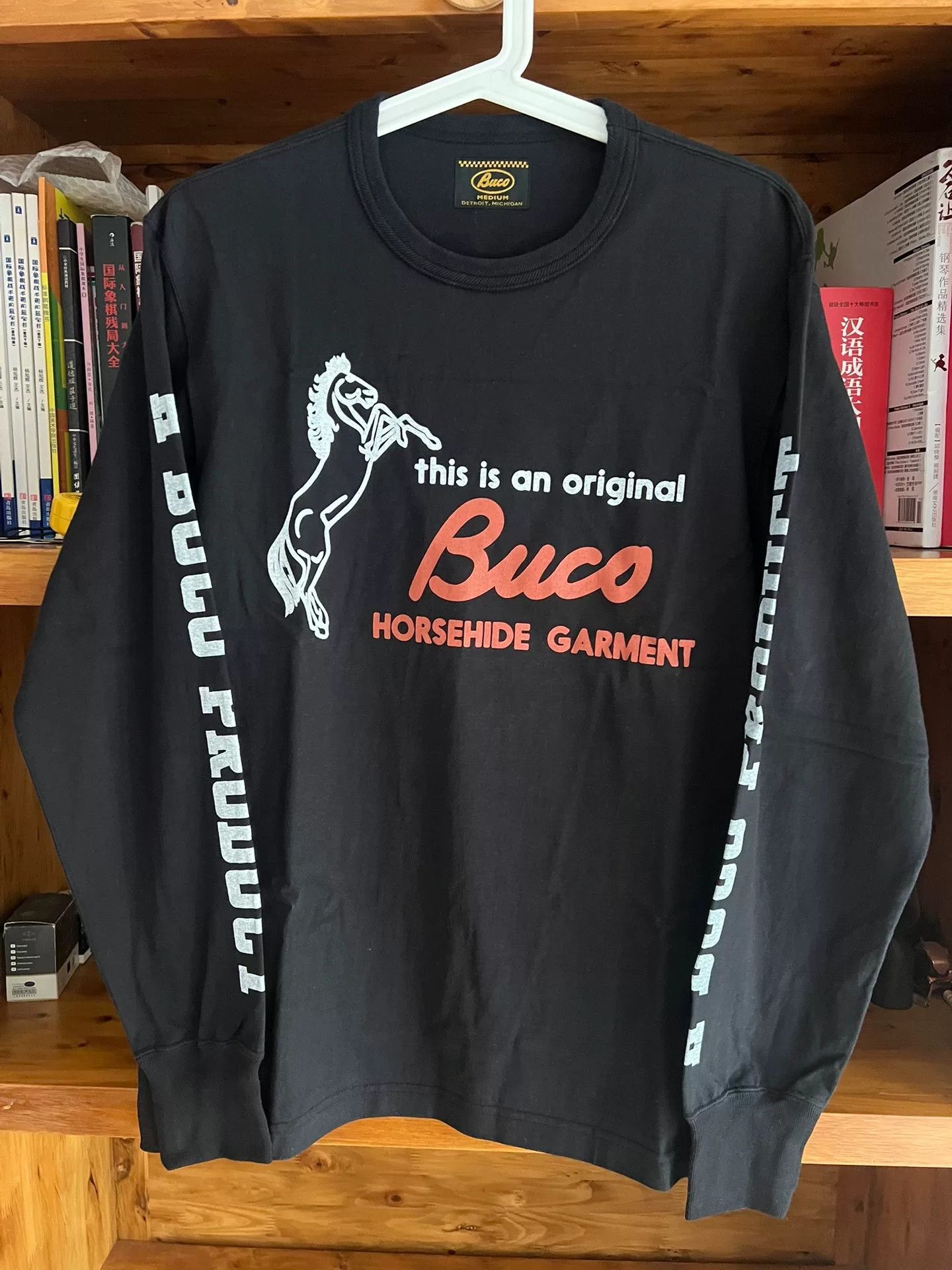 Buco original buco black long sleeve t-shirt Size US M / EU 48-50 / 2 - 1 Thumbnail