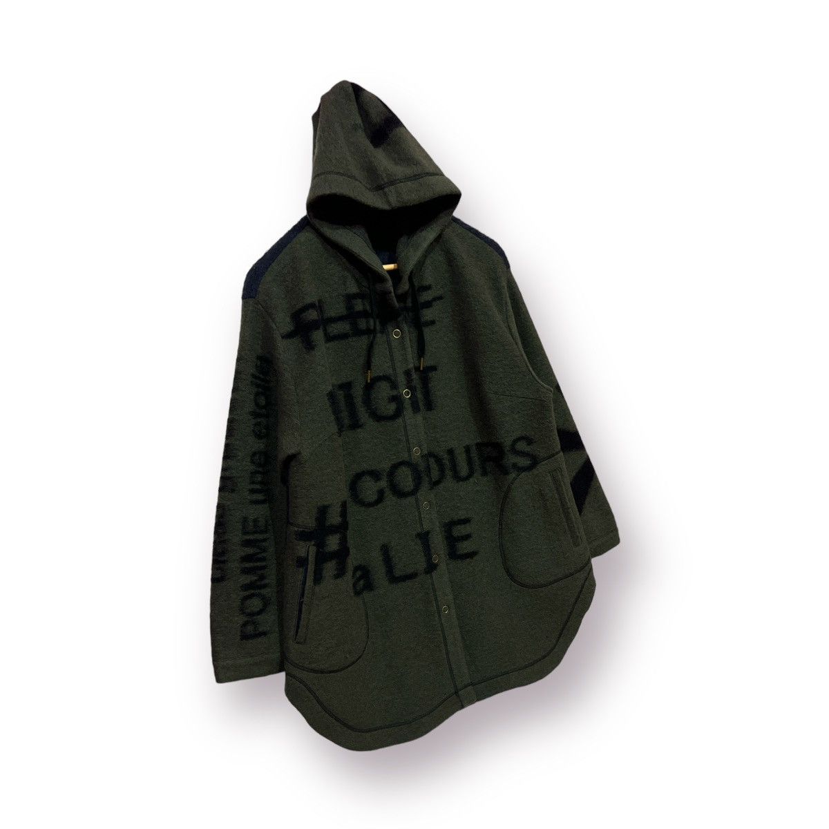 Japanese Brand × Other 🔥 FESTENIR COMME DES GARGONS STYLE OVERPRINT Size L / US 10 / IT 46 - 3 Thumbnail