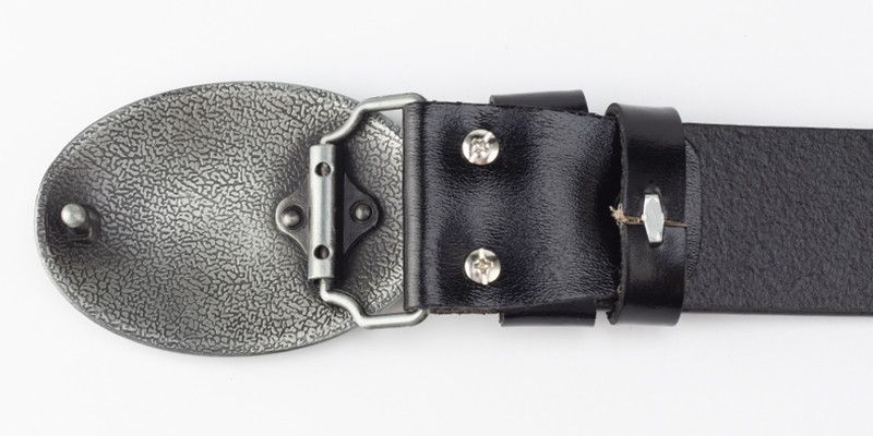 Designer New Design Vintage Belt Riveted Belts Menswear Accessories Size ONE SIZE - 4 Thumbnail