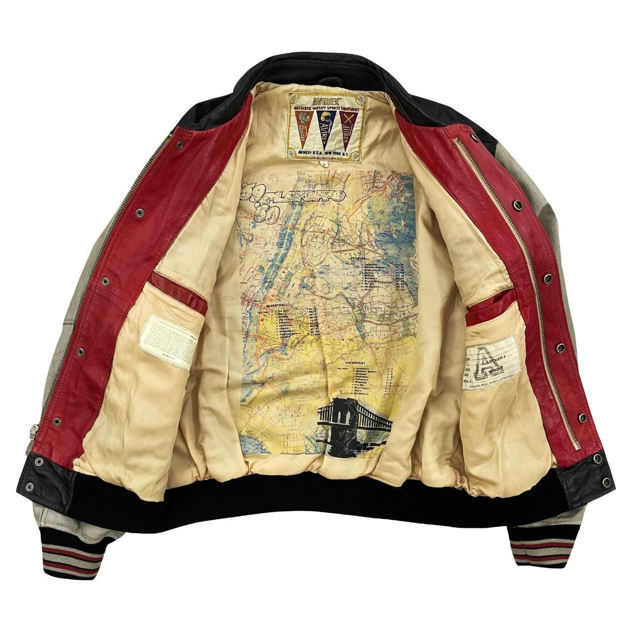 Avirex Avirex Leather Varsity Jacket Size US M / EU 48-50 / 2 - 8 Thumbnail