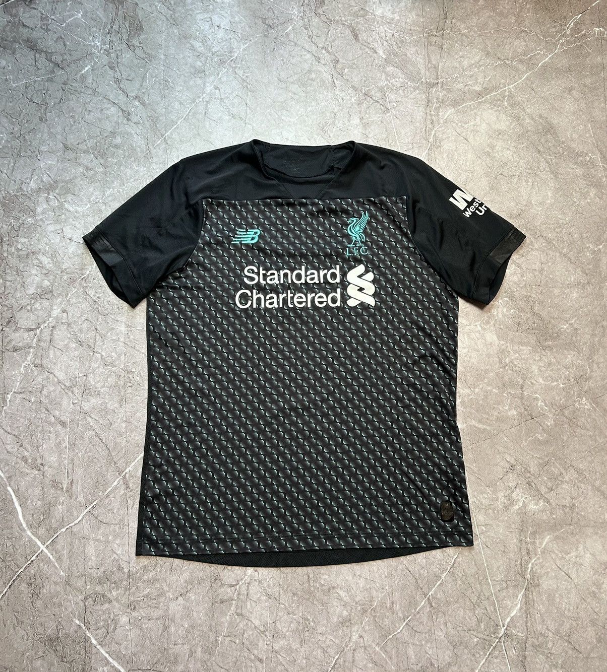 New Balance 2019 2020 Liverpool New Balance Away Third Kit Soccer Jersey Size US L / EU 52-54 / 3 - 3 Thumbnail