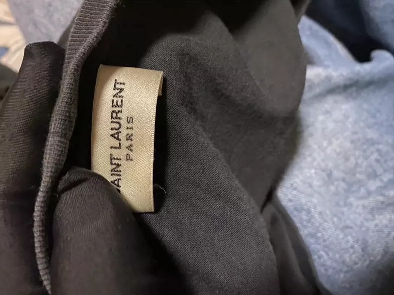 Saint Laurent Paris Saint laurent paris short sleeves 2506-Nextarrow Size US S / EU 44-46 / 1 - 3 Thumbnail