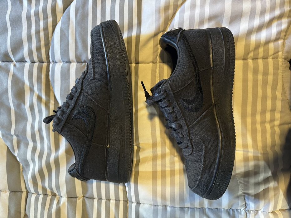 nike x stussy black