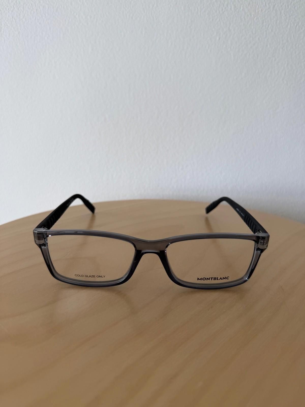 Montblanc New montblanc optical glasses frames eyeglasses MB0066O 003 Size ONE SIZE - 2 Thumbnail