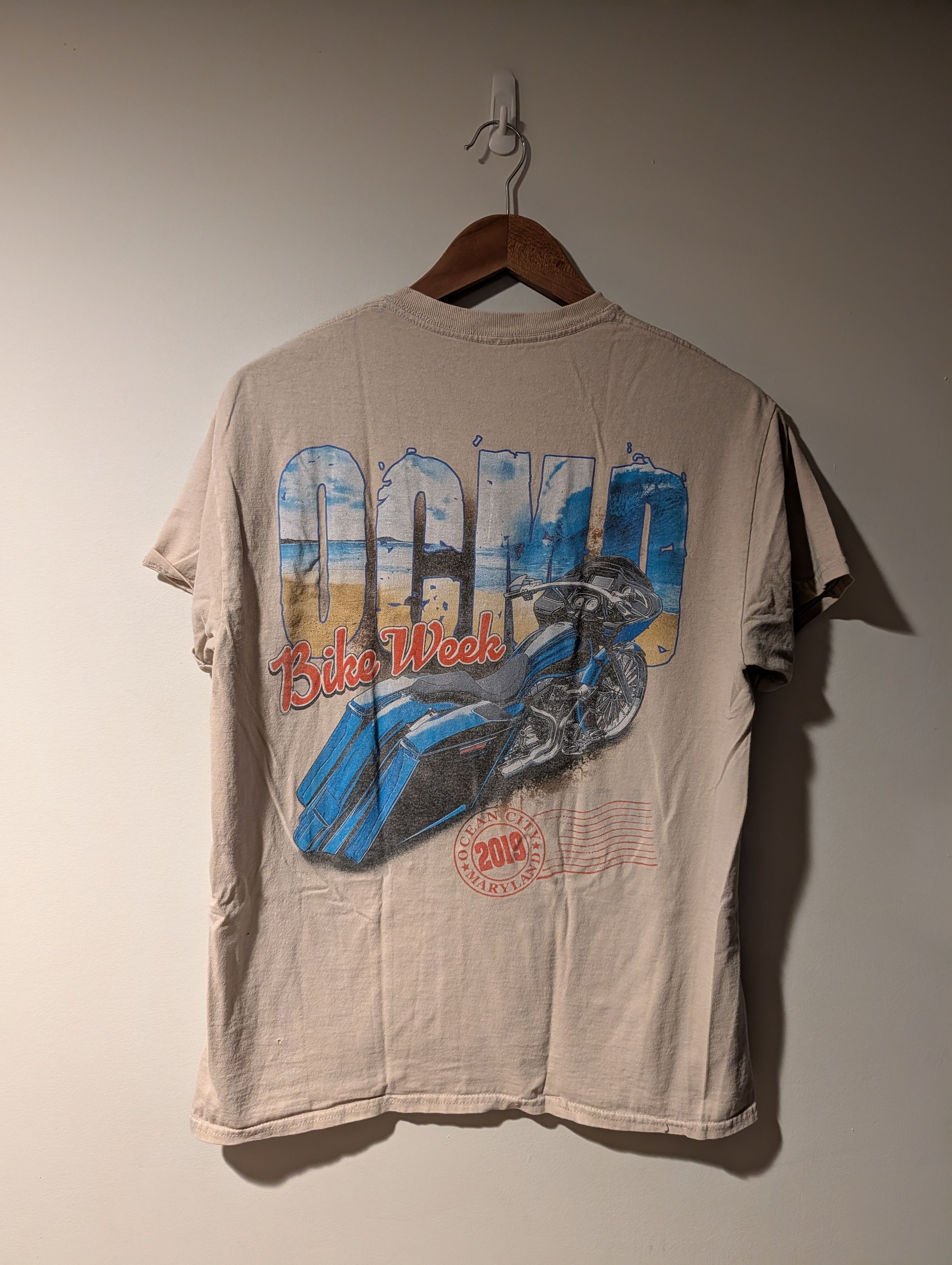 Harley Davidson Bike Week 2019 Ocean City Maryland Motorcycle Small T-Shirt Size US S / EU 44-46 / 1 - 1 Thumbnail