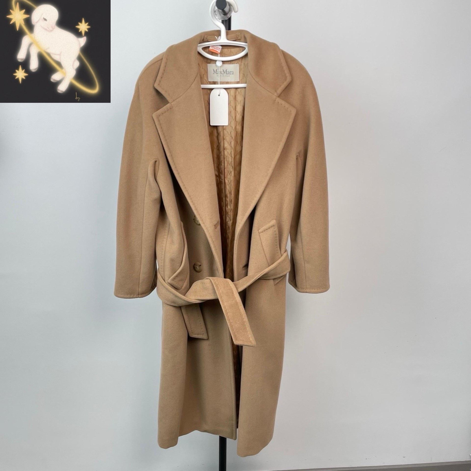Max Mara Max Mara Brown Coat 34 Women Size XS / US 0-2 / IT 36-38 - 1 Thumbnail