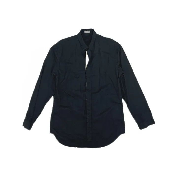 Dior Dior Casual Solid Long Sleeve Shirt 0079 Size US M / EU 48-50 / 2 - 1 Thumbnail