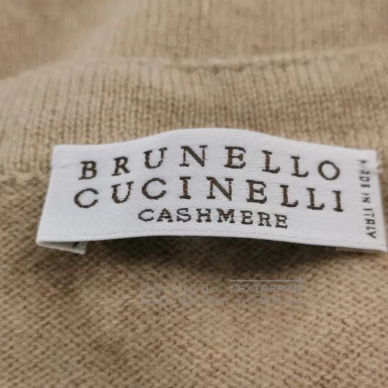 Brunello Cucinelli Brunello Cucinelli Cashmere Solid Color V-neck Knitted Swe Size XL / US 12-14 / IT 48-50 - 4 Thumbnail