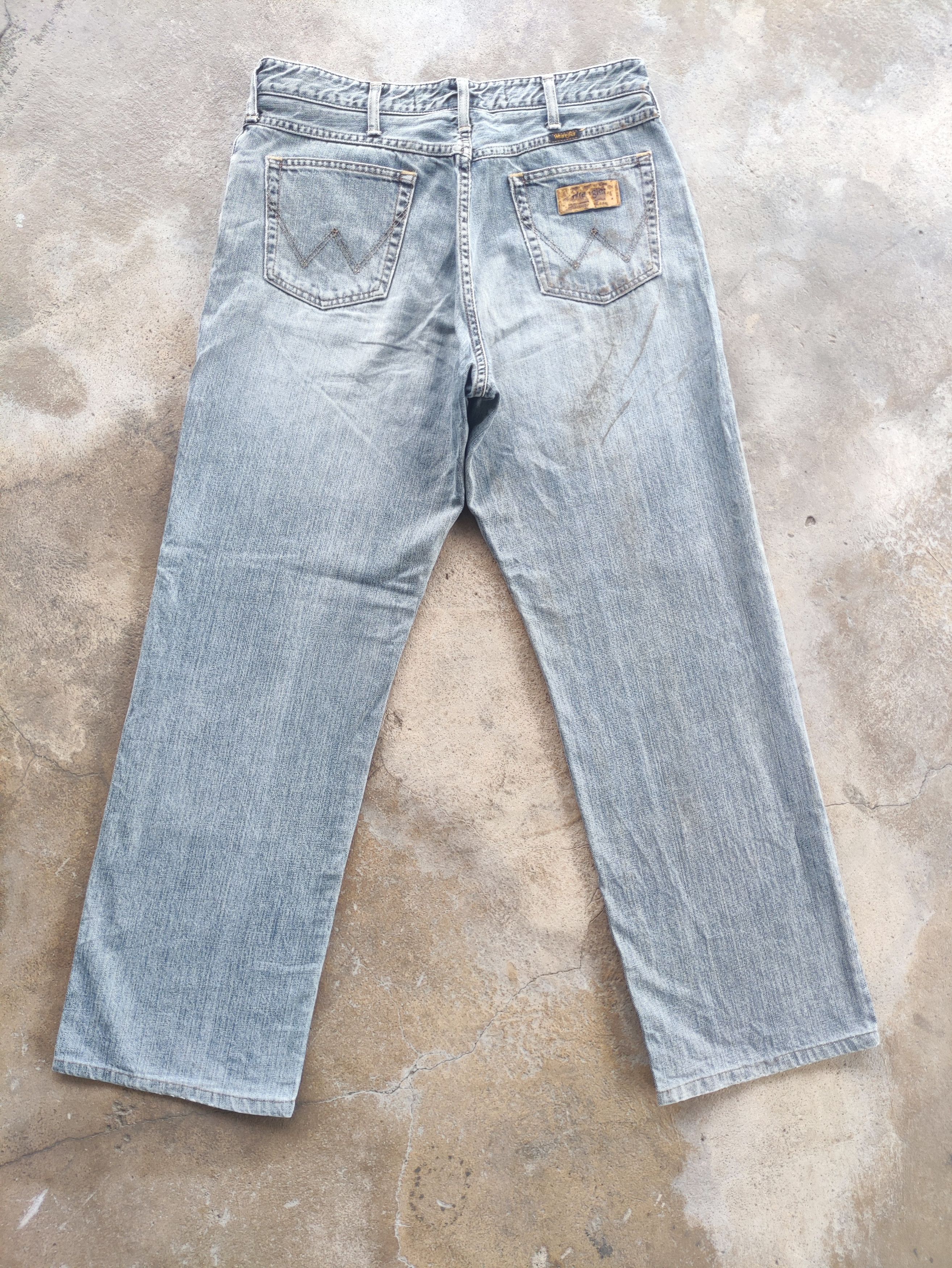Wrangler Vintage Wrangler Brand Denim Buggy Faded Pants Size US 31 - 8 Thumbnail