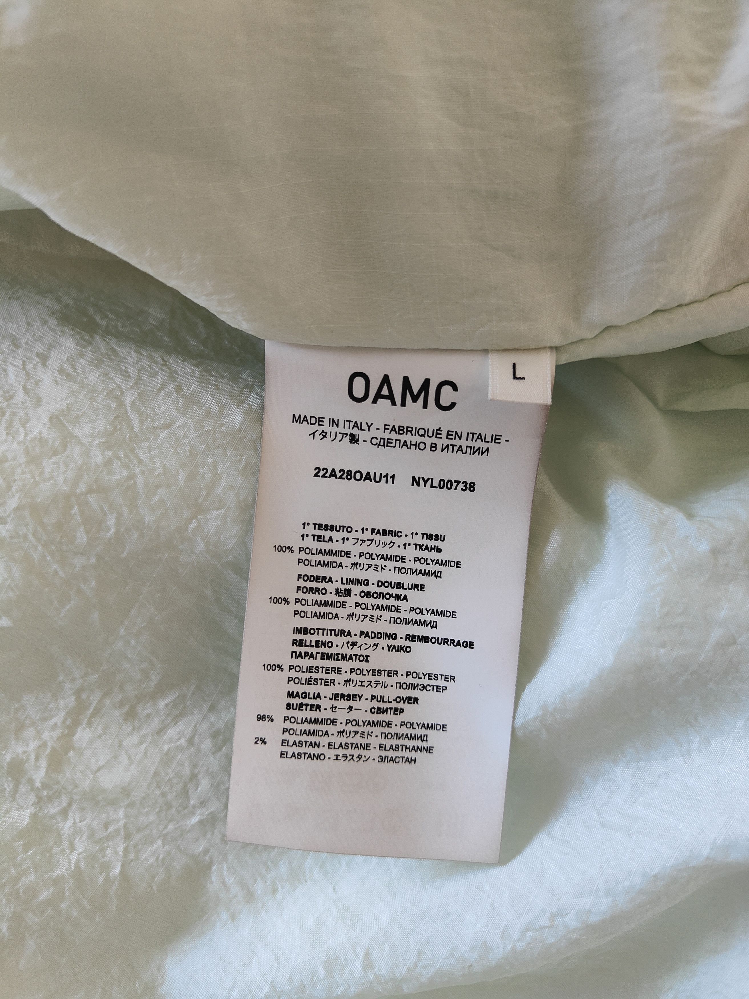 OAMC OAMC Vega bomber jacket Size US L / EU 52-54 / 3 - 7 Thumbnail