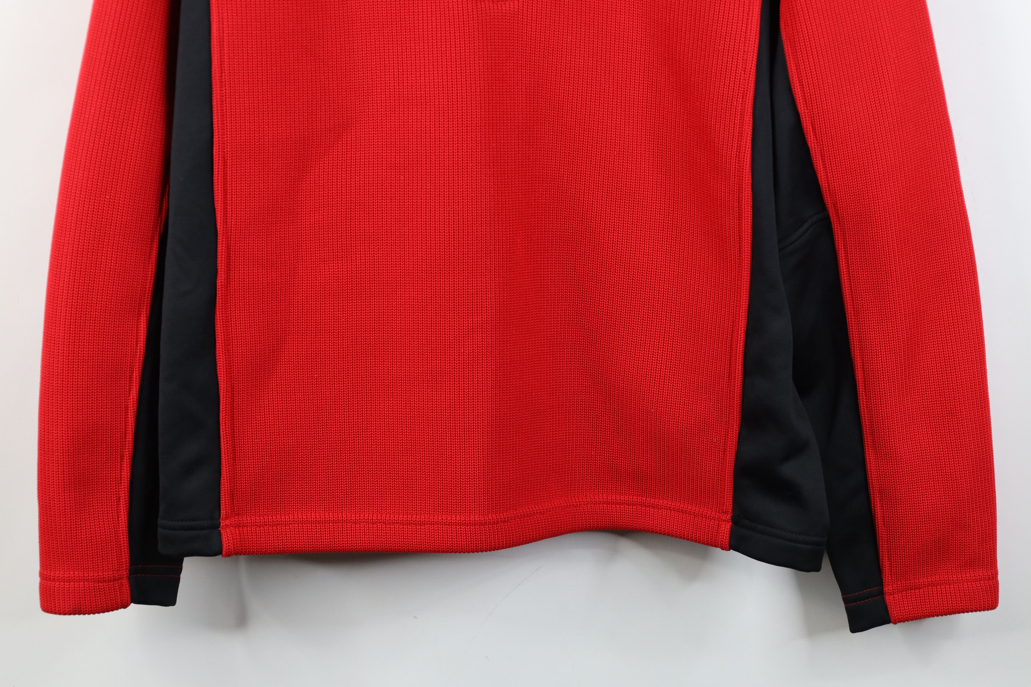 Spyder Spyder Core Ribbed Knit Half Zip Pullover Sweater Red Size US M / EU 48-50 / 2 - 3 Thumbnail