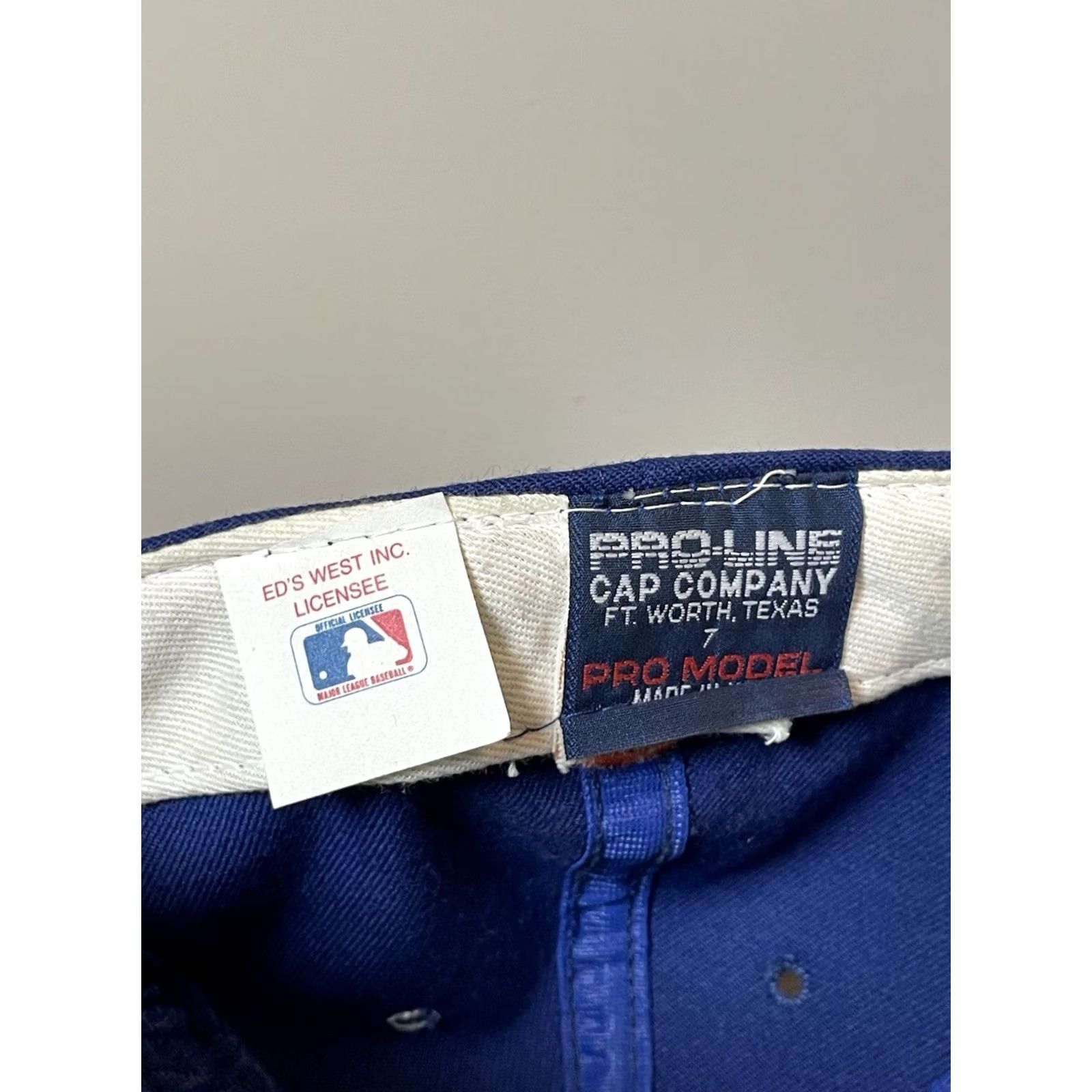Vintage Vintage New York City Mets Baseball Hat Pro Line USA Made Unisex Adult Blue Cap Size ONE SIZE - 5 Thumbnail