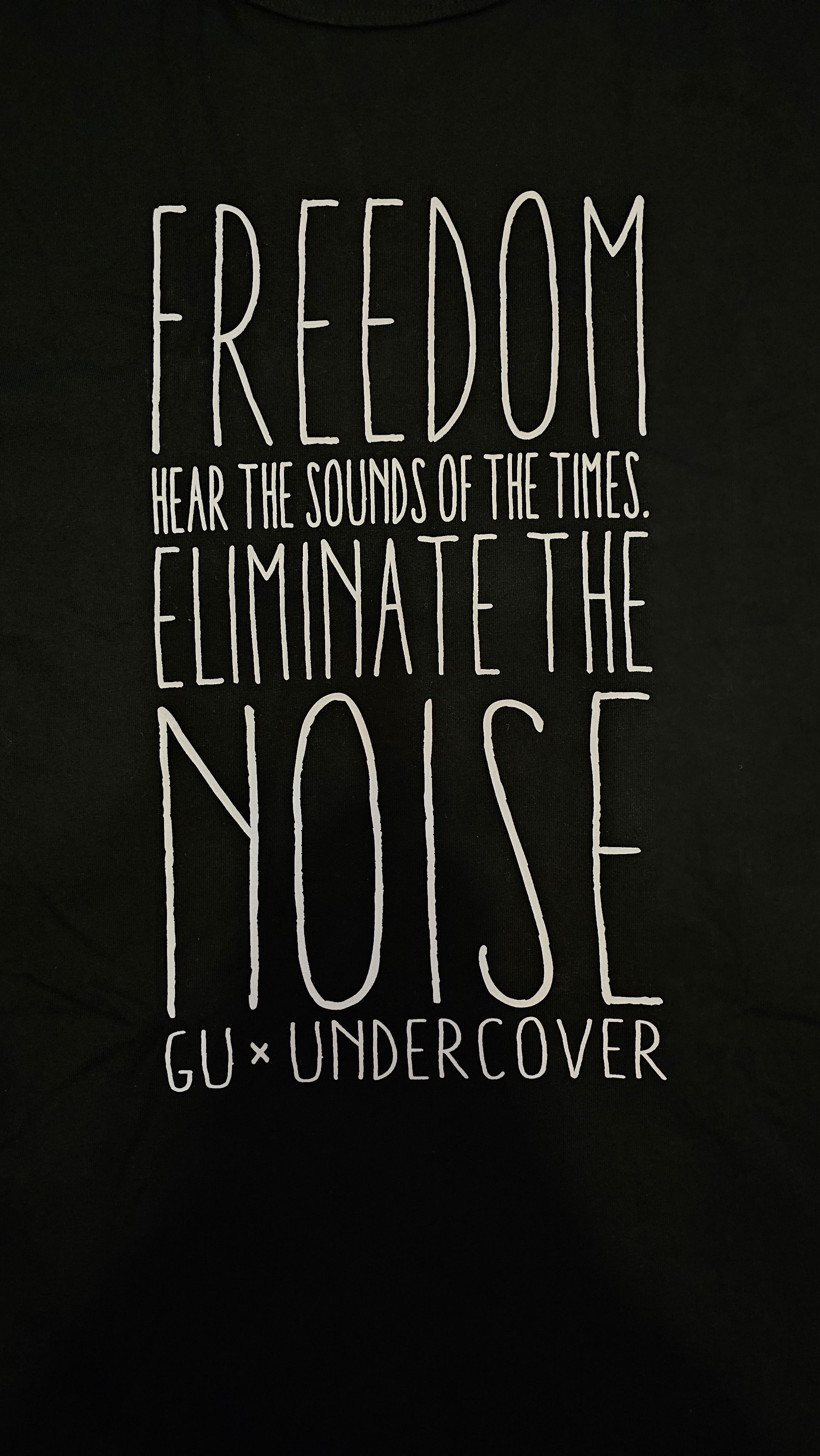 Undercover GU x Undercover Japan Eliminate The Noise Oversized T-Shirt Size US M / EU 48-50 / 2 - 2 Thumbnail