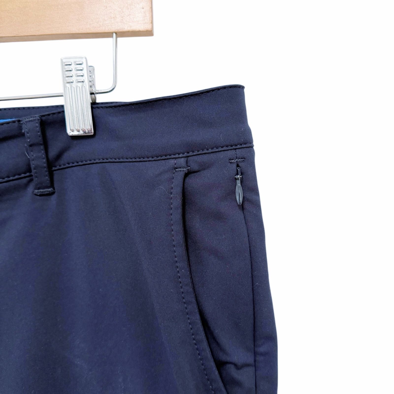 Twillory Twillory Navy Blue Performance Tailored Fit Golf Pants 36x33 Size US 36 / EU 52 - 3 Thumbnail