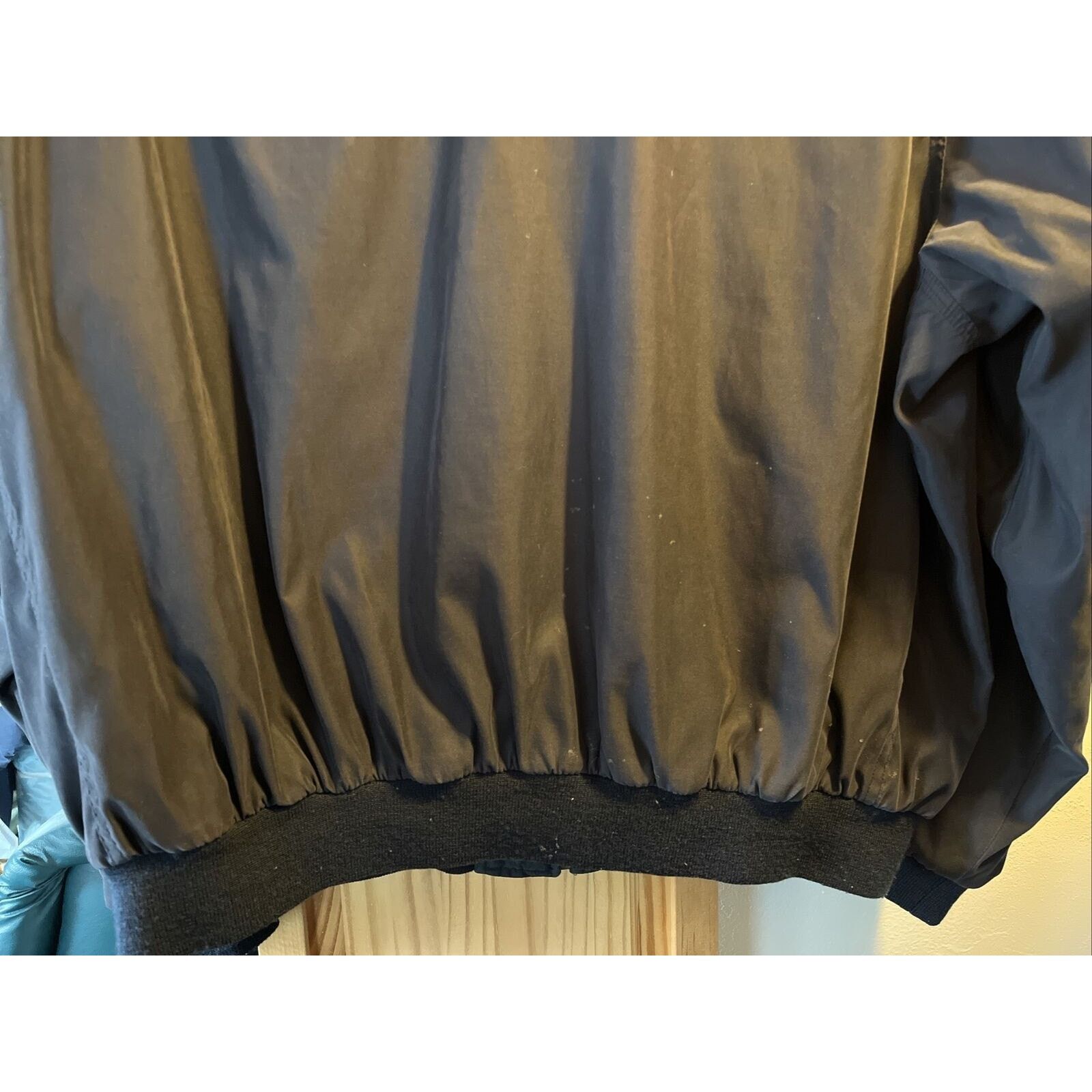 Weatherproof Weatherproof Mens XL Navy Long Sleeve Full Zip Cotton Jacket Size US XL / EU 56 / 4 - 7 Thumbnail
