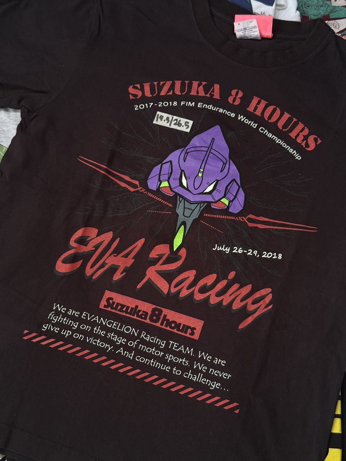 Anime × Japanese Brand × Vintage Anime evangelion eva racing 01 Size US M / EU 48-50 / 2 - 2 Thumbnail