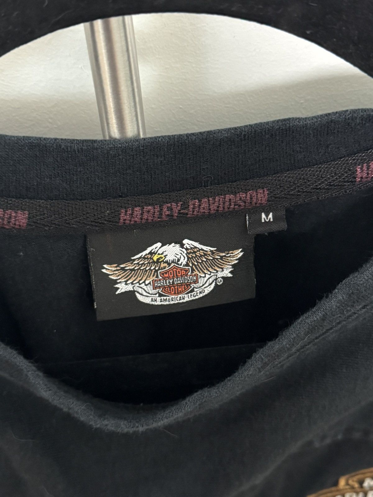 Harley Davidson Harley Davidson vintage black long sleeve shirt Size US M / EU 48-50 / 2 - 3 Thumbnail