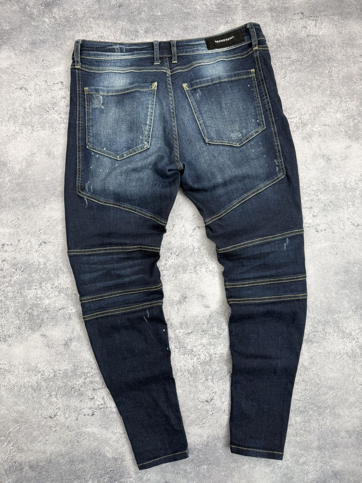 Represent Clo. Represent Biker Jeans Denim Pants Size US 32 / EU 48 - 22 Thumbnail