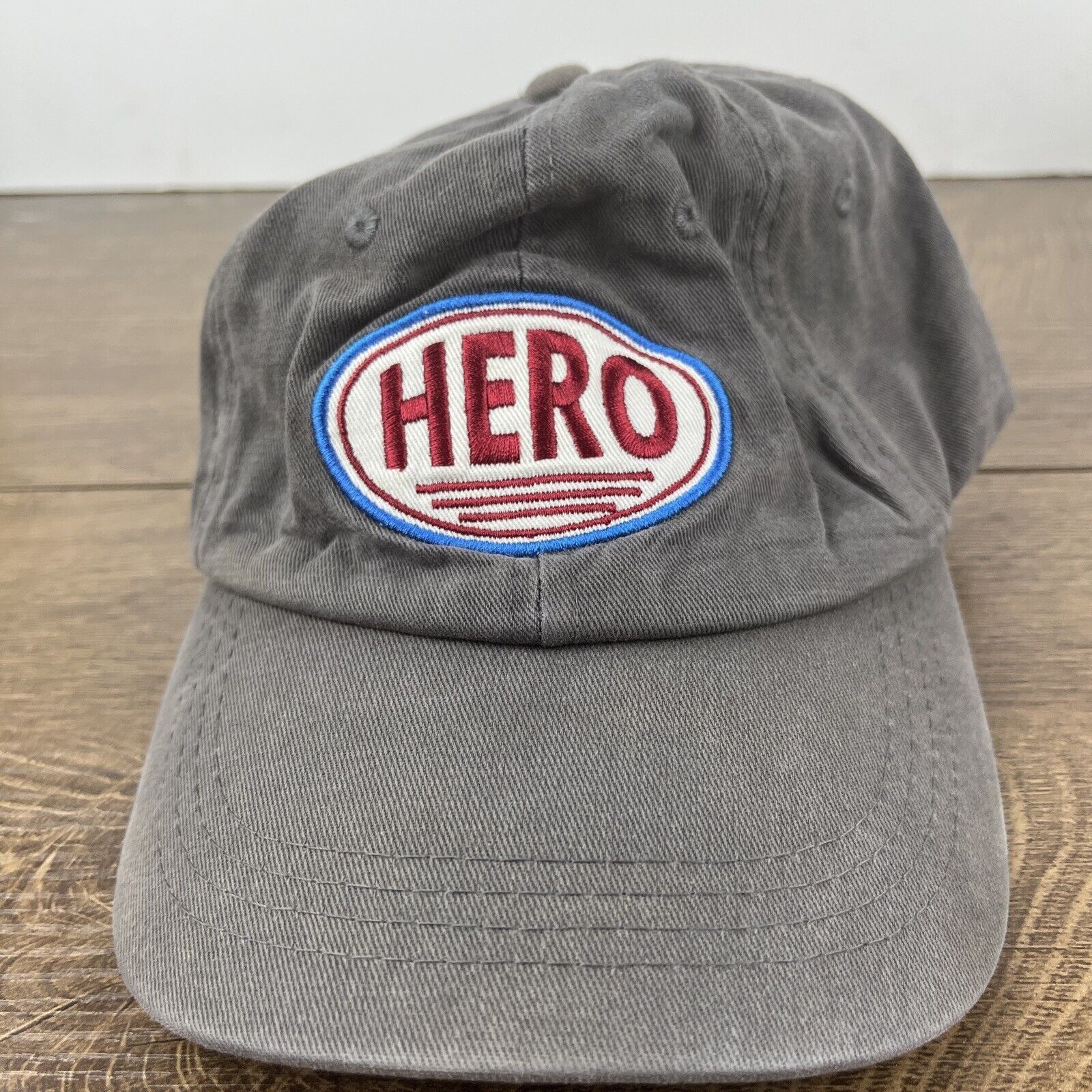 Other Hero Hat HERO Baseball Hat Gray Hat Adjustable Adult Size Ha Size ONE SIZE - 4 Thumbnail