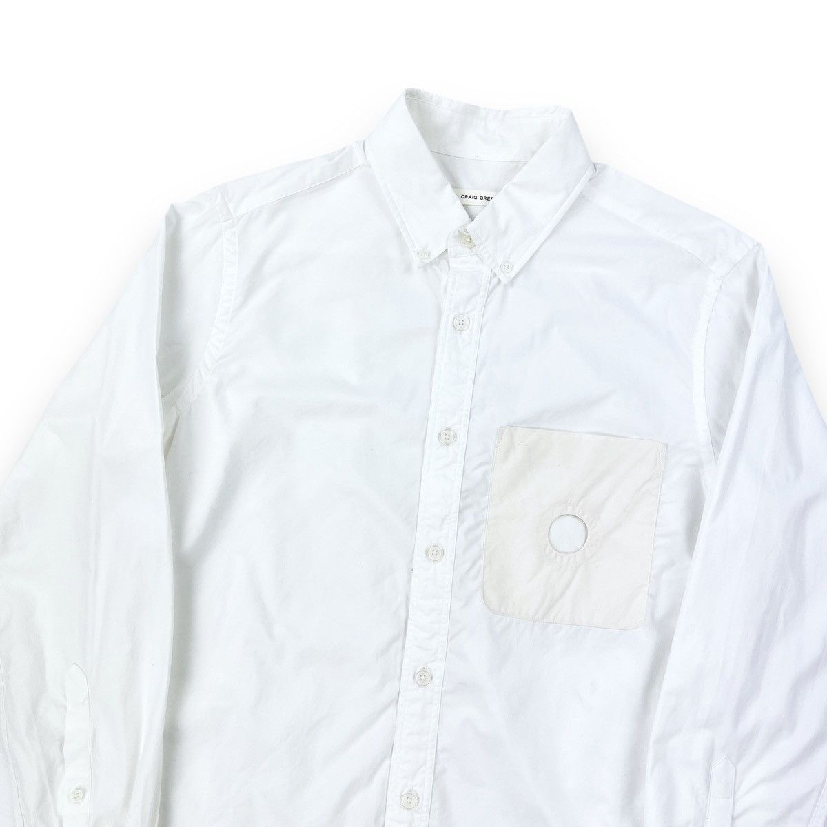 Greg Lauren Greg Lauren Uniform Shirt White Size US M / EU 48-50 / 2 - 1 Thumbnail