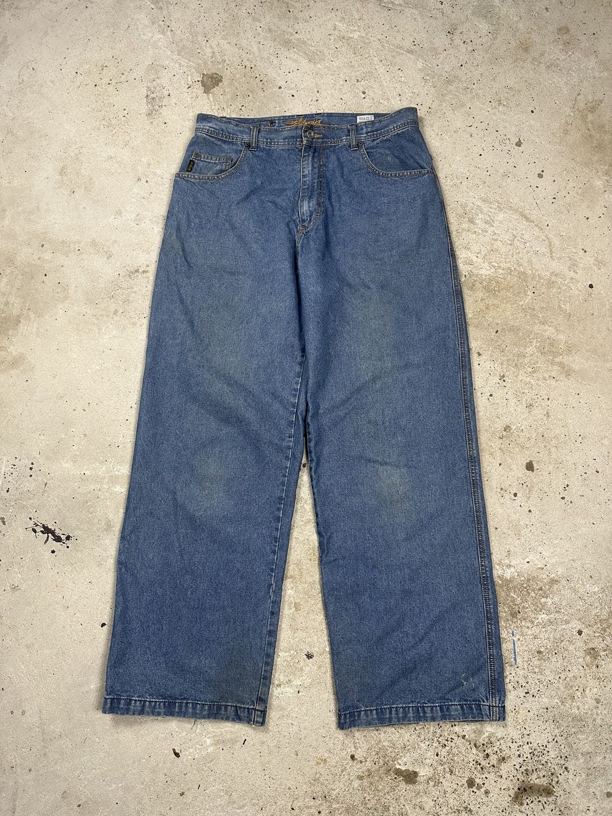 Billabong × JNCO × Vintage Vintage Y2K Billabong Ultra Baggy Carpenter Denim Pants Size US 34 / EU 50 - 2 Thumbnail