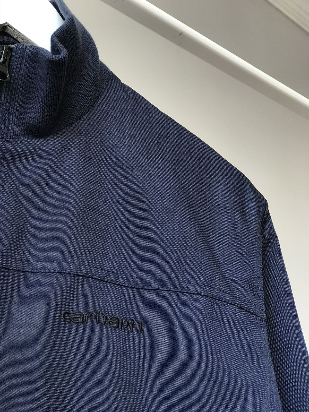 Carhartt Vinage Carhartt Blue Textured Nylon Jacket Size US M / EU 48-50 / 2 - 5 Thumbnail