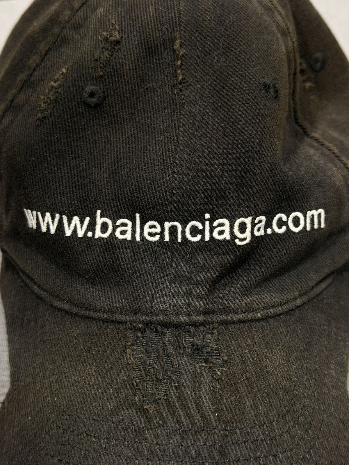 Balenciaga Balenciaga Bal.com Website Front Piercing Cap Size ONE SIZE - 5 Thumbnail