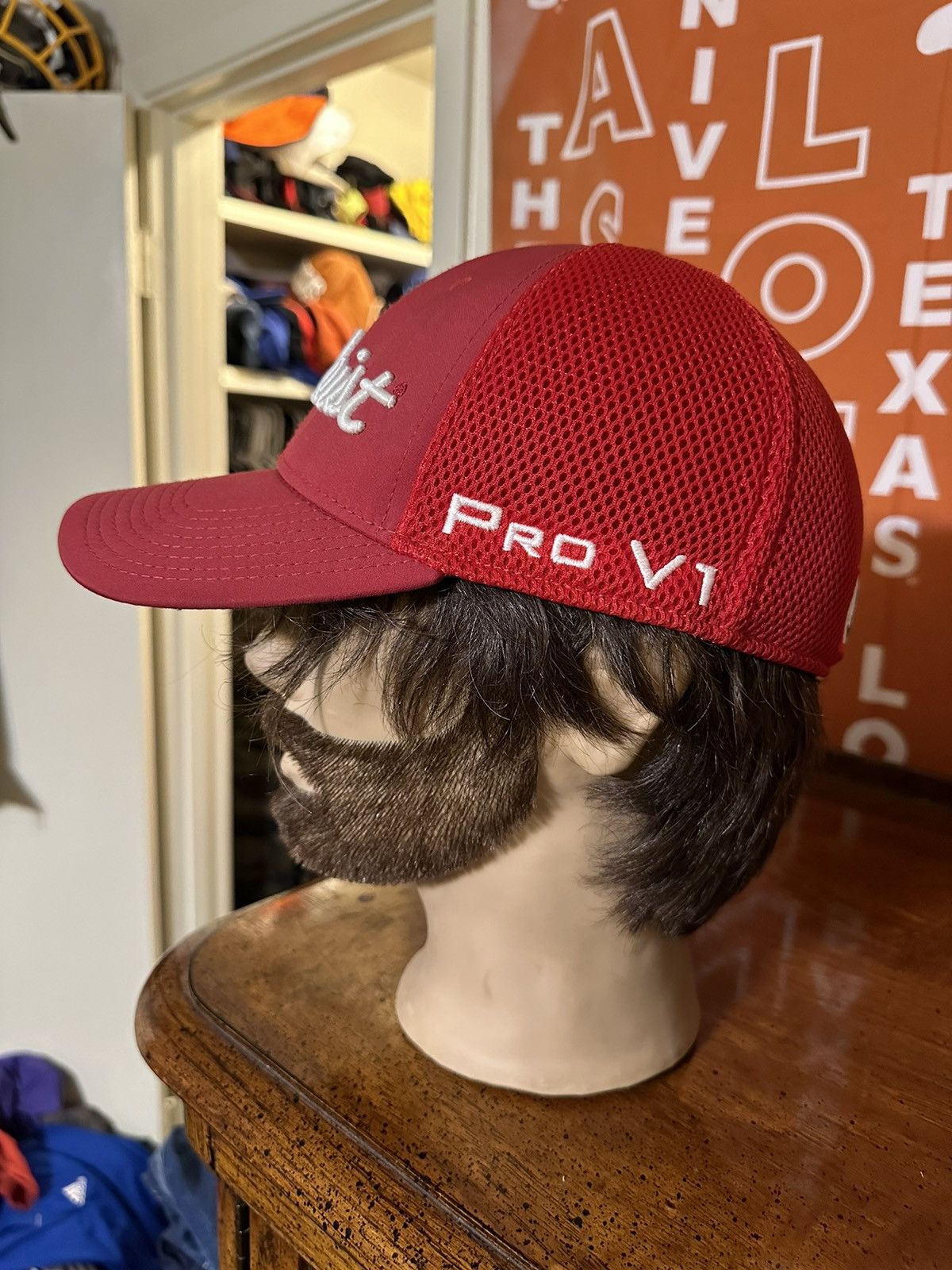 Titleist × Vintage Vintage New Era Titleist Pro V1 hat 00s size small/ medium Size ONE SIZE - 5 Thumbnail