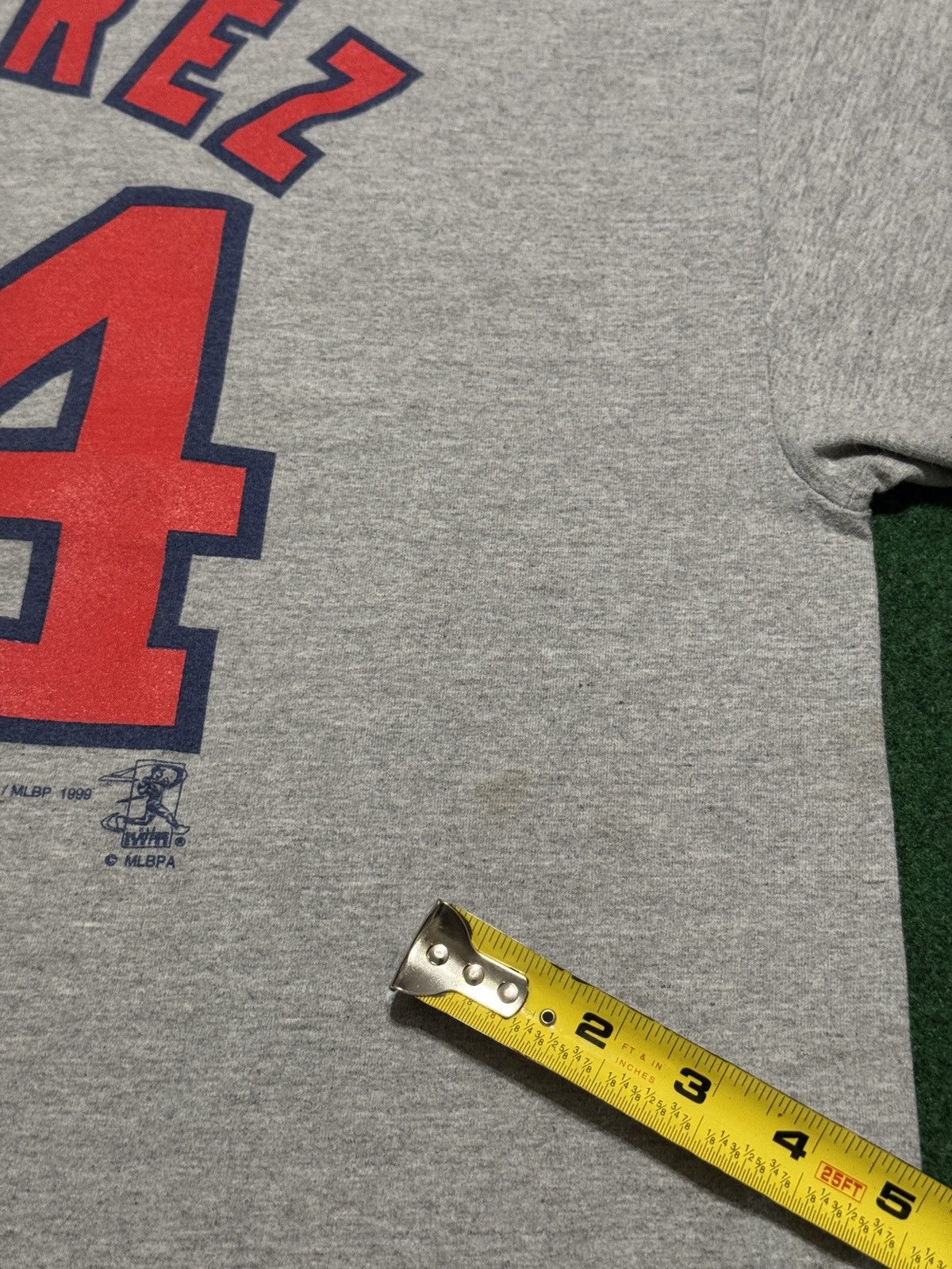 MLB Ramirez #24 Cleveland Indians 90s Baseball Jersey XL Shirt Size US XL / EU 56 / 4 - 9 Thumbnail