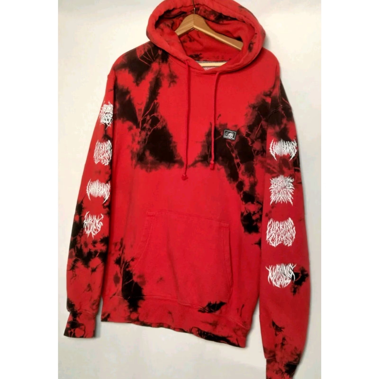 Vintage VINTAGE Sketchy Tank Men Hoodie Pullover Long Sleeve Reaper Tie Dye Cotton Blend 90s Lurking Class Size US M / EU 48-50 / 2 - 3 Thumbnail