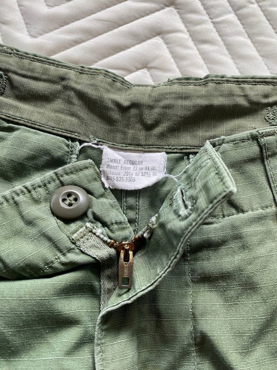 Vintage Issue vintage 1969 us army popline ripstop trouser army Size US 31 - 9 Thumbnail