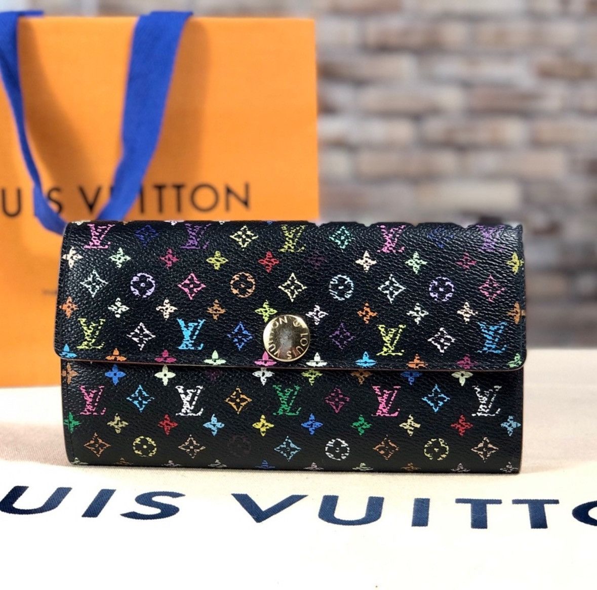 Louis Vuitton Louis Vuitton Murakami Wallet | Grailed
